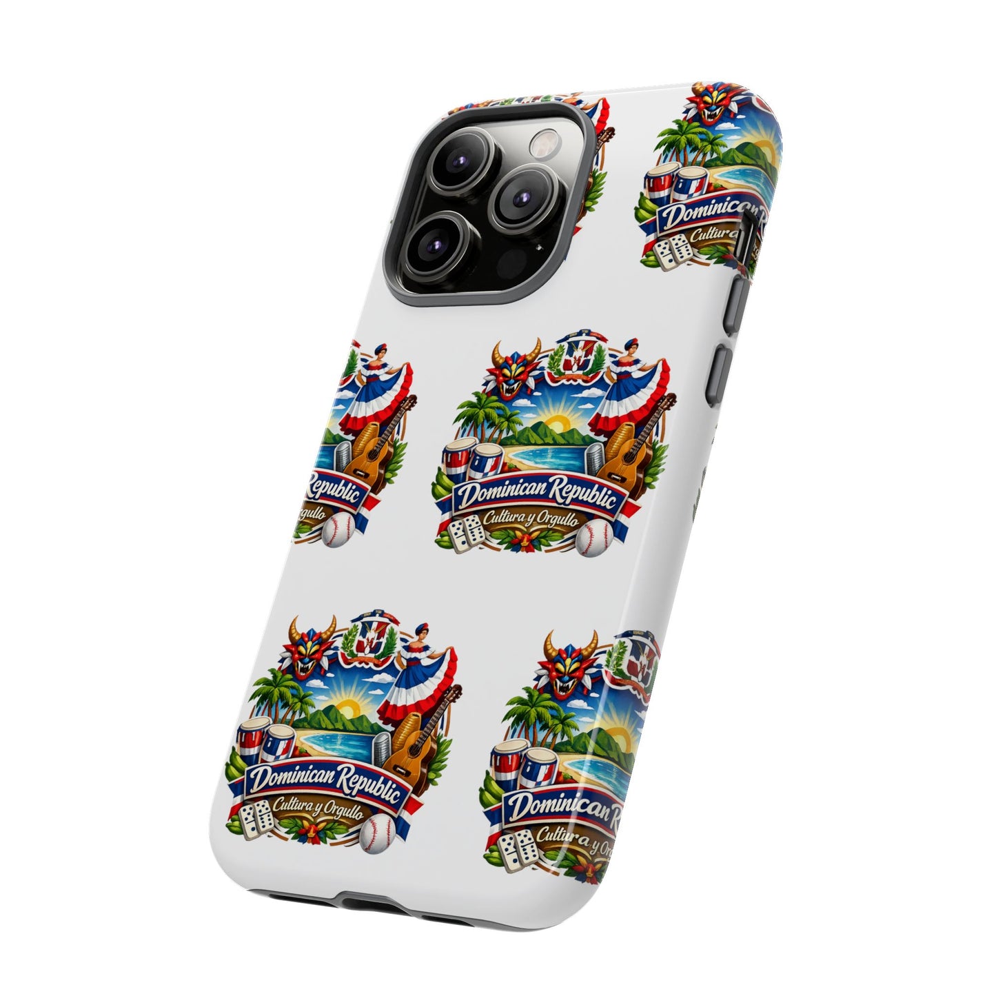 Dominican Republic Tropical Patriot Travel iPhone Cover