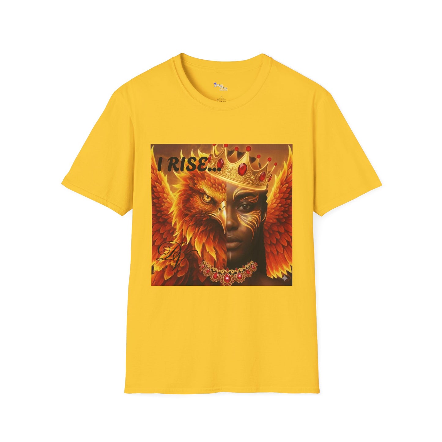 Phoenix Queen I Rise Fiery Renaissance Graphic Tee