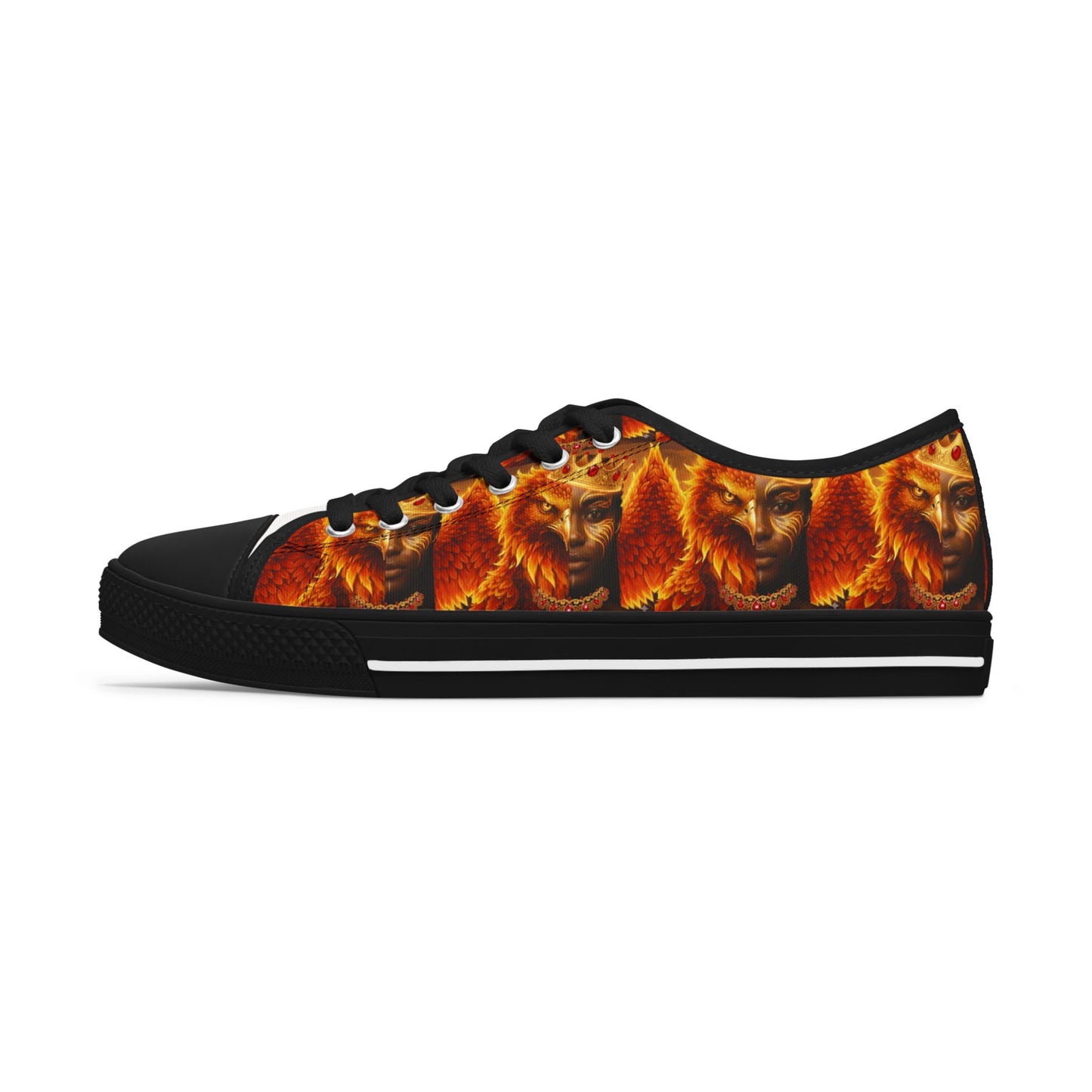 DV Low Top Sneakers Phoenix Queen I Rise Women’s Canvas Shoes