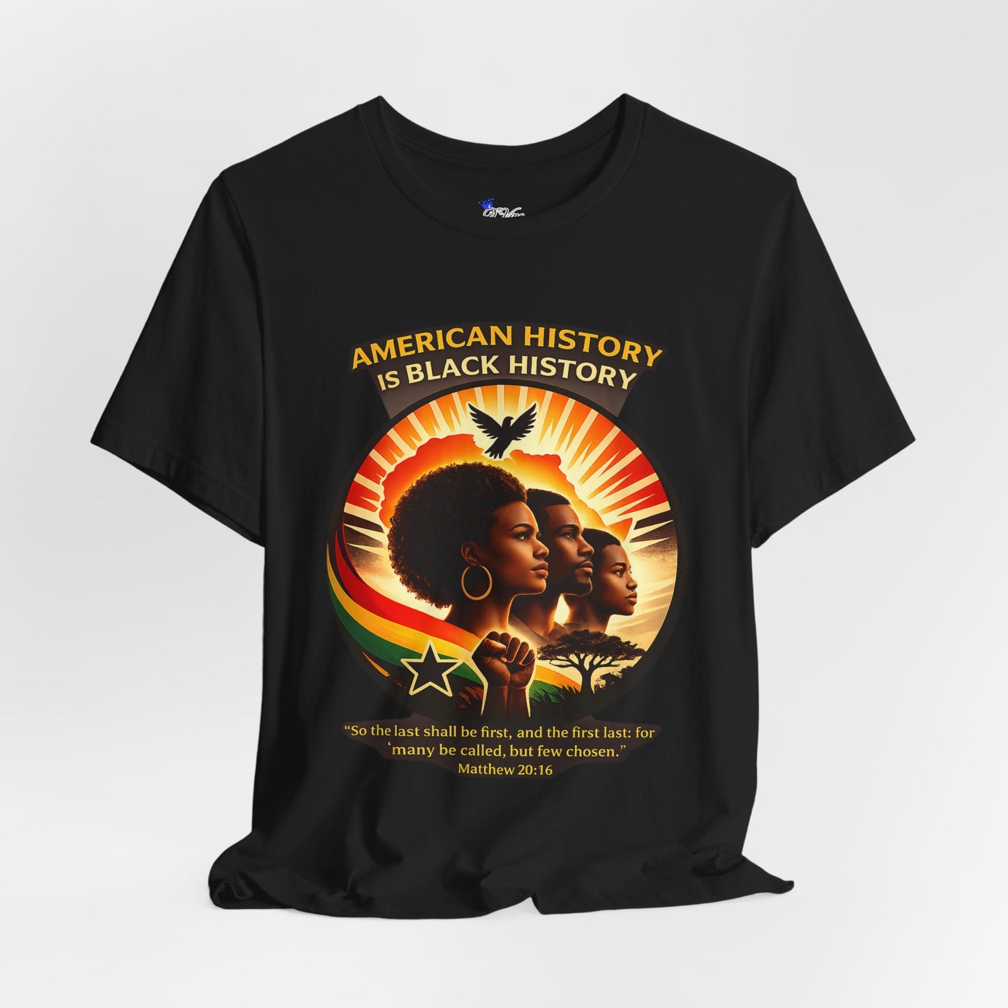 History Tee — "American History Is Black History" Graphic T-Shirt