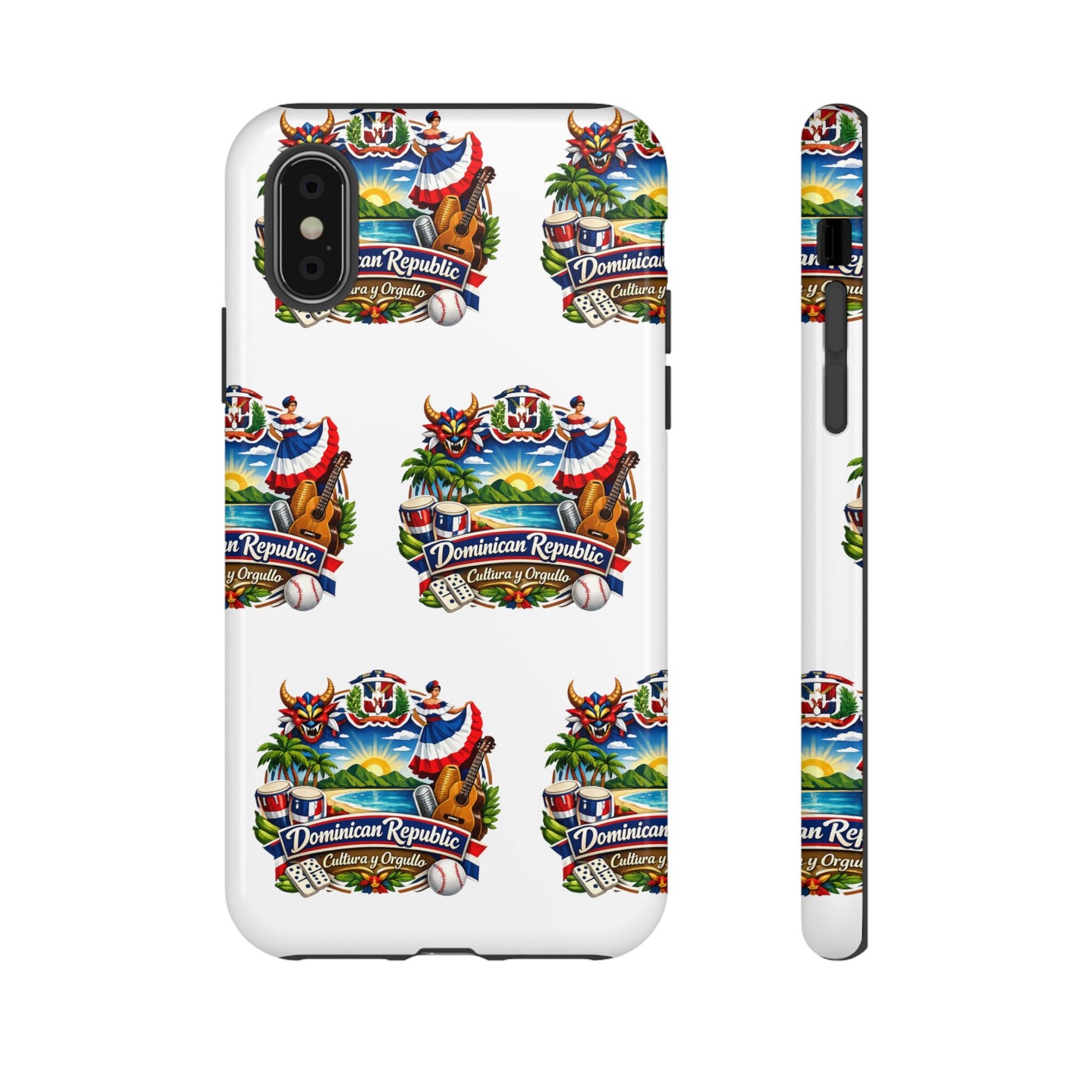 Dominican Republic Tropical Patriot Travel iPhone Cover