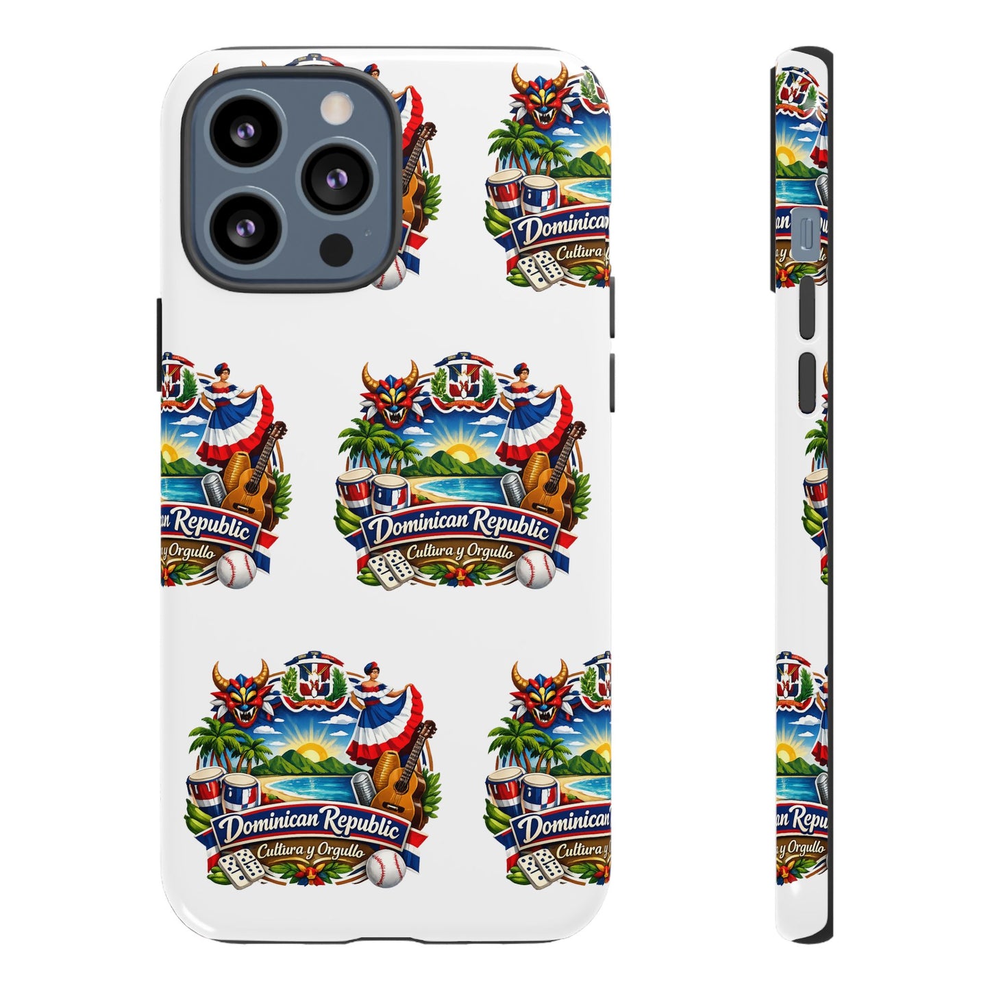 Dominican Republic Tropical Patriot Travel iPhone Cover