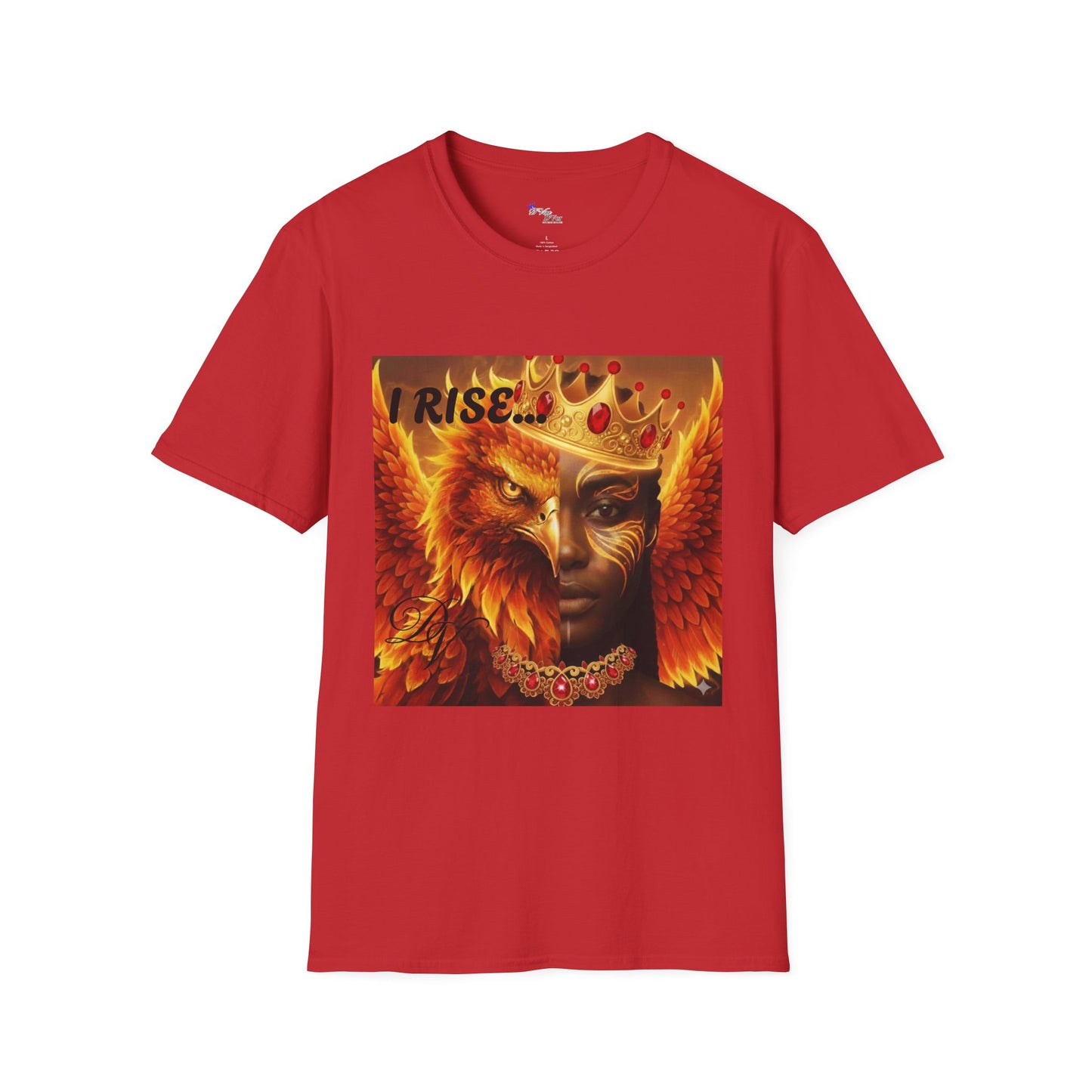 Phoenix Queen I Rise Fiery Renaissance Graphic Tee