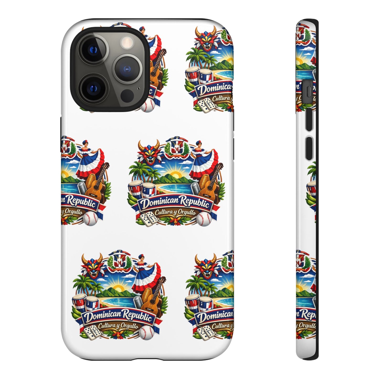 Dominican Republic Tropical Patriot Travel iPhone Cover