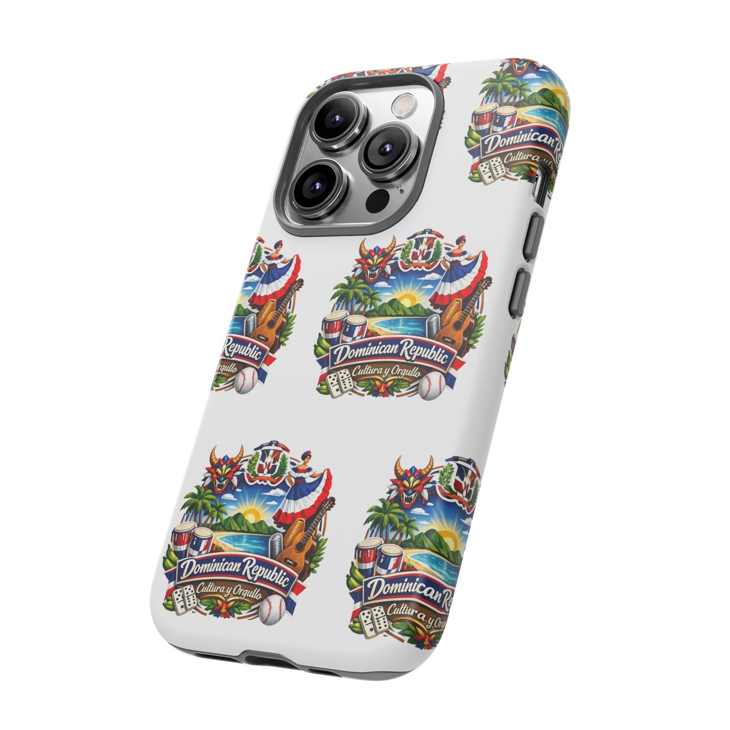 Dominican Republic Tropical Patriot Travel iPhone Cover