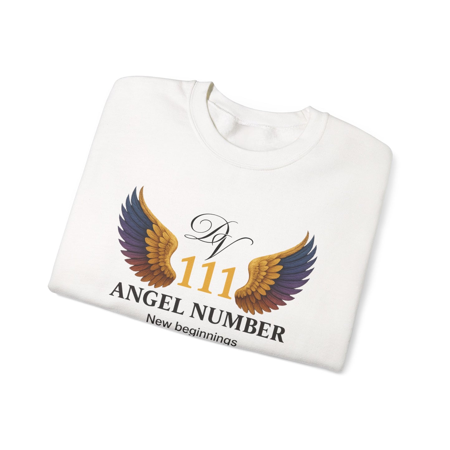 Angel Number 111 Spiritual Awakening Crewneck Manifestation & Alignment