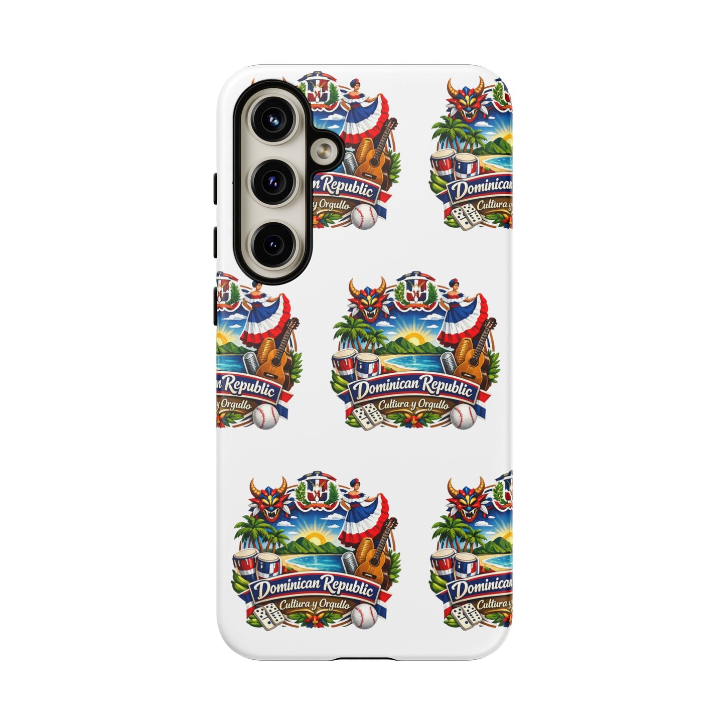 Dominican Republic Tropical Patriot Travel iPhone Cover