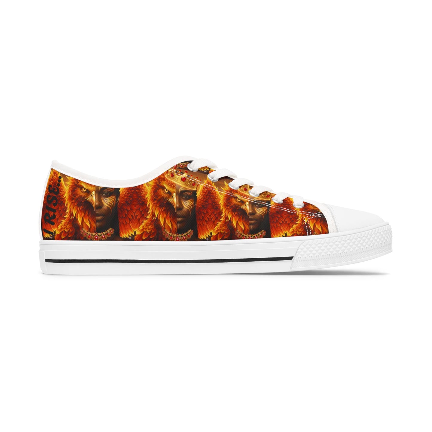 DV Low Top Sneakers Phoenix Queen I Rise Women’s Canvas Shoes
