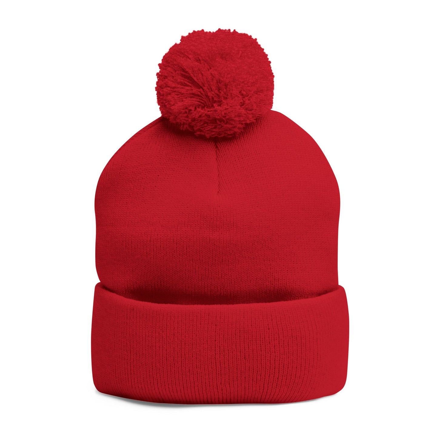 DVine Dvor Embroidered Pom-Pom Beanie