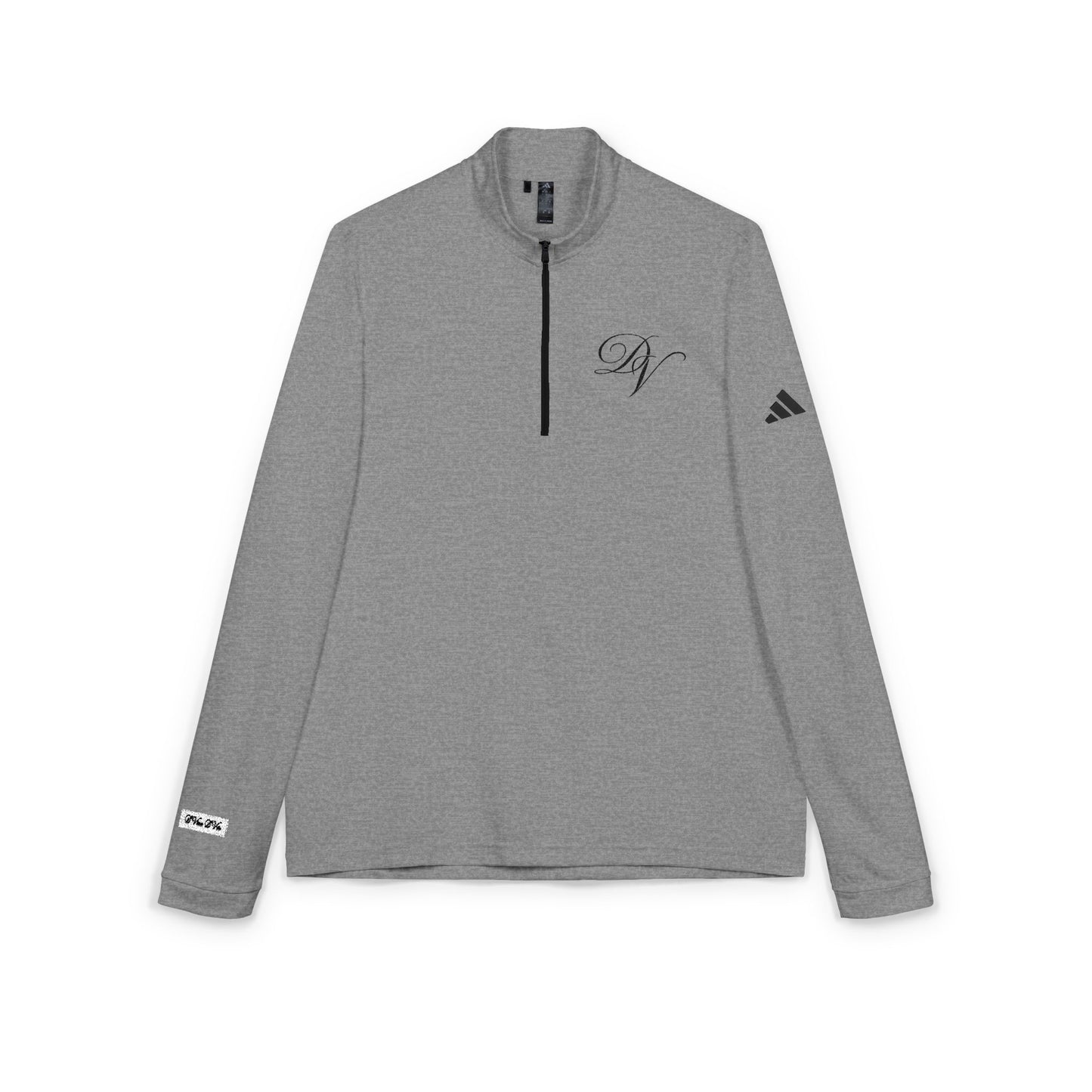 Adidas DVine DVor Embroidered Monogram Quarter-Zip Pullover