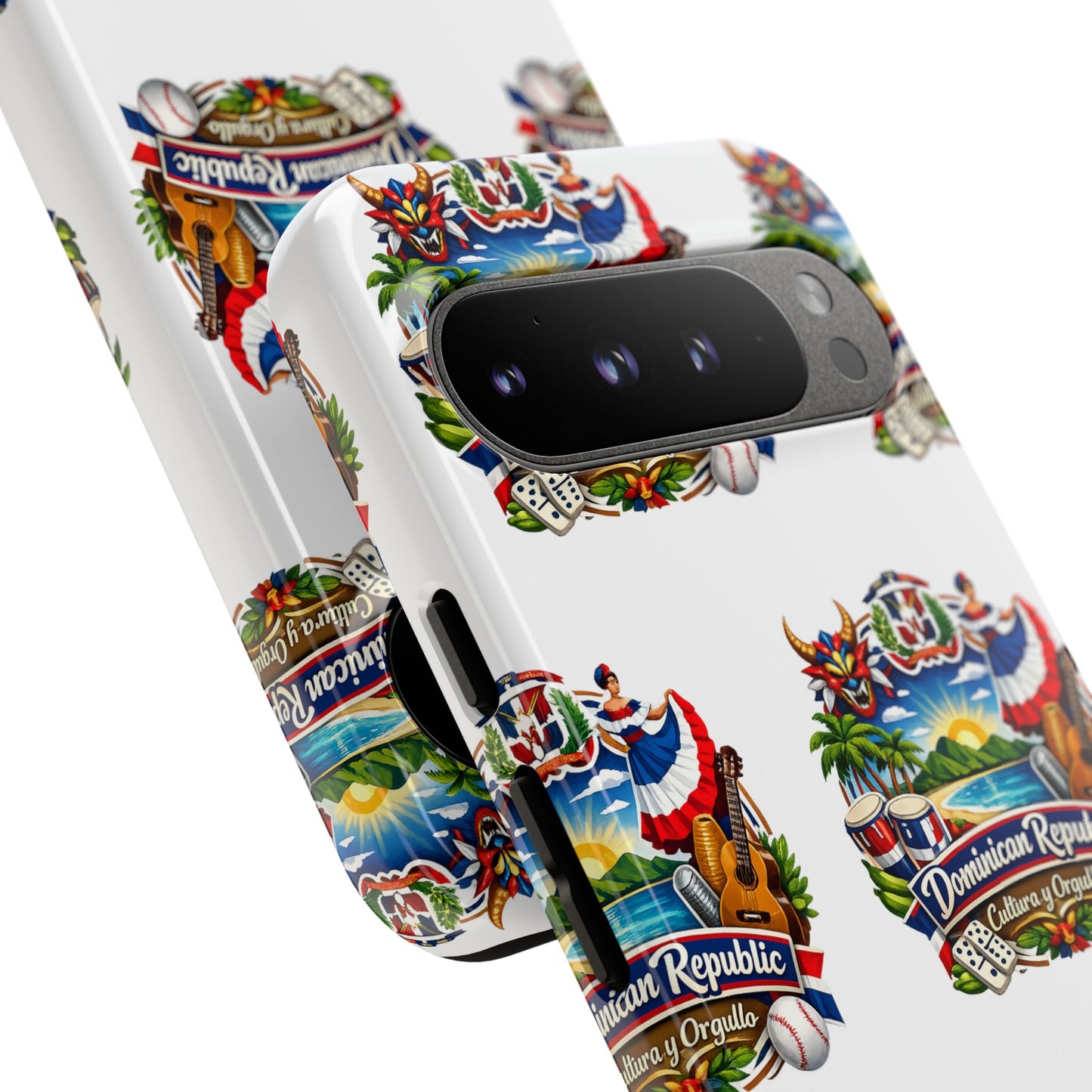 Dominican Republic Tropical Patriot Travel iPhone Cover