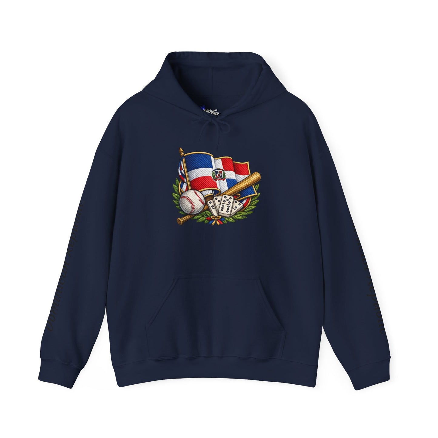Dominican Republic Flag Hoodie Pullover