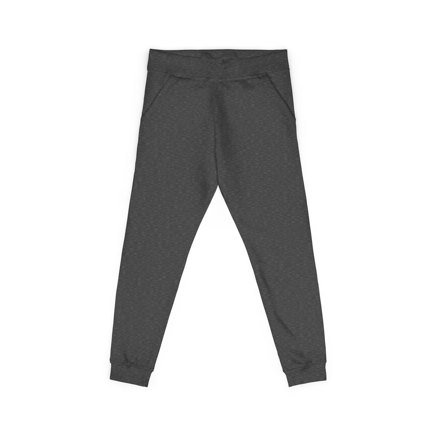 Embroidered Monogram Fleece Sweatpants — Cozy Coral Joggers