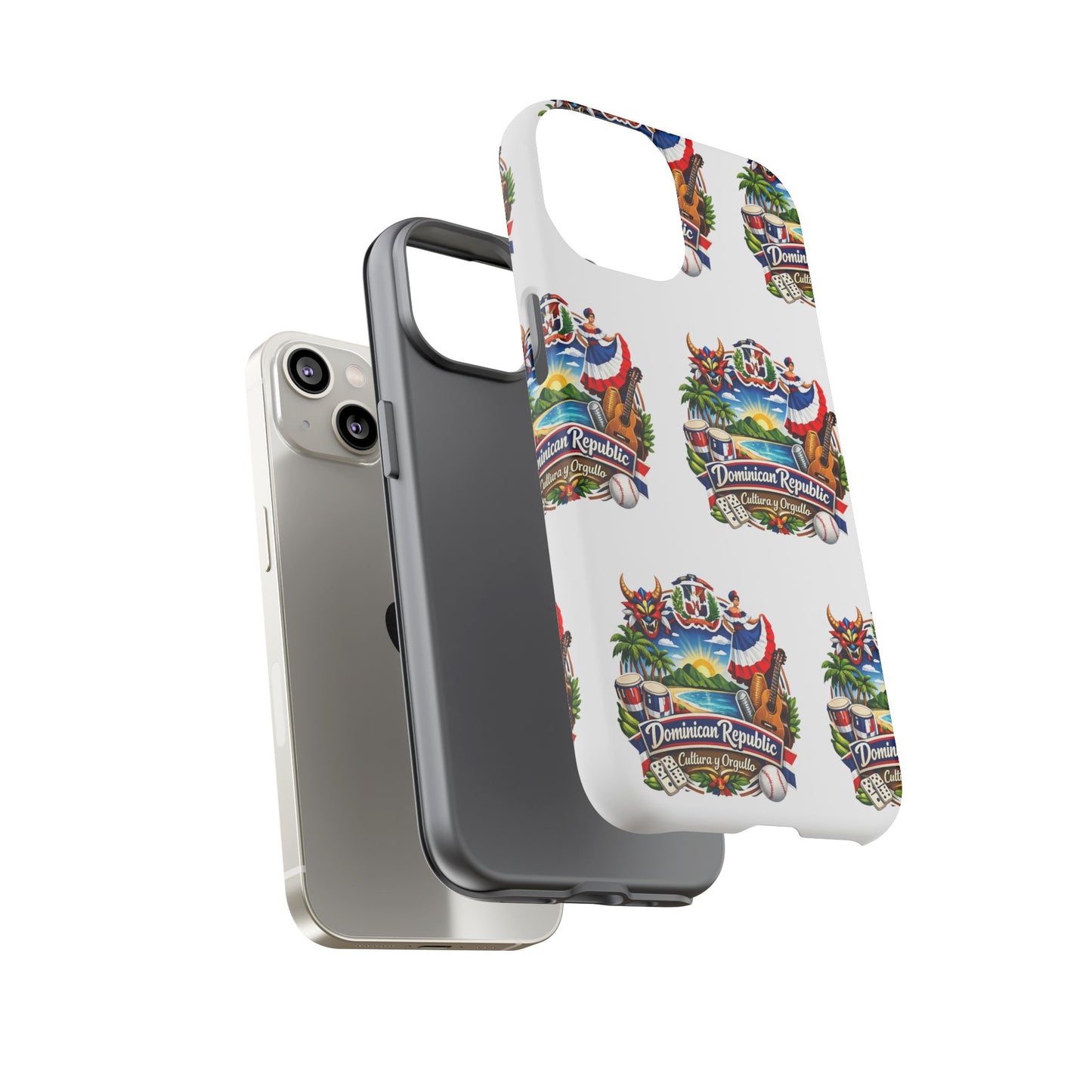 Dominican Republic Tropical Patriot Travel iPhone Cover