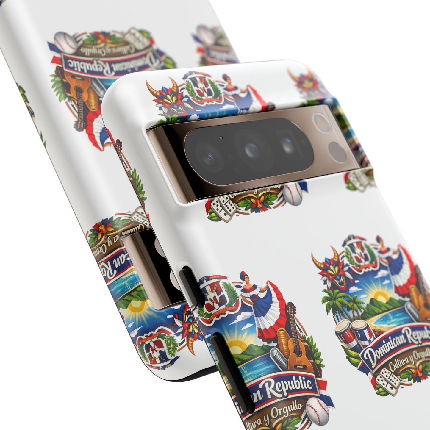 Dominican Republic Tropical Patriot Travel iPhone Cover