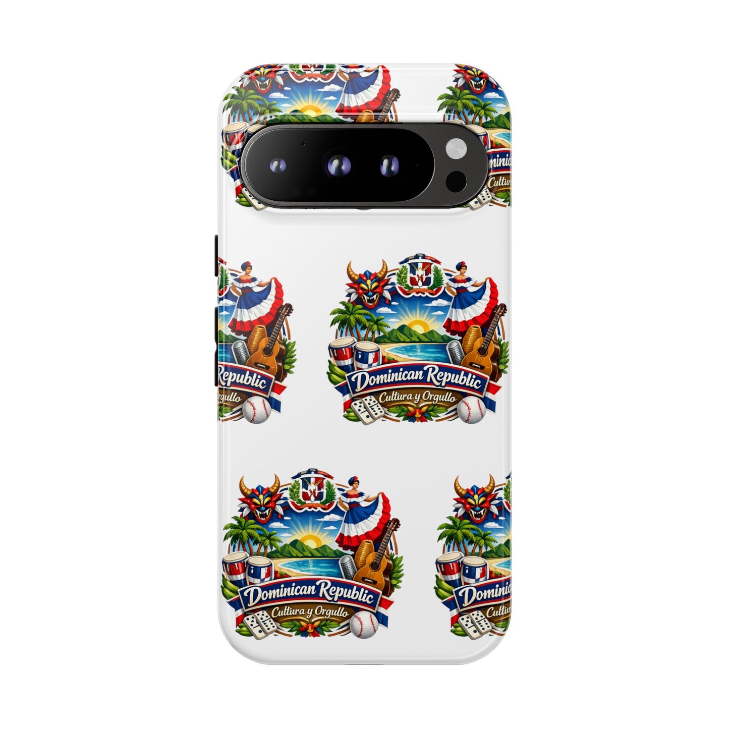 Dominican Republic Tropical Patriot Travel iPhone Cover