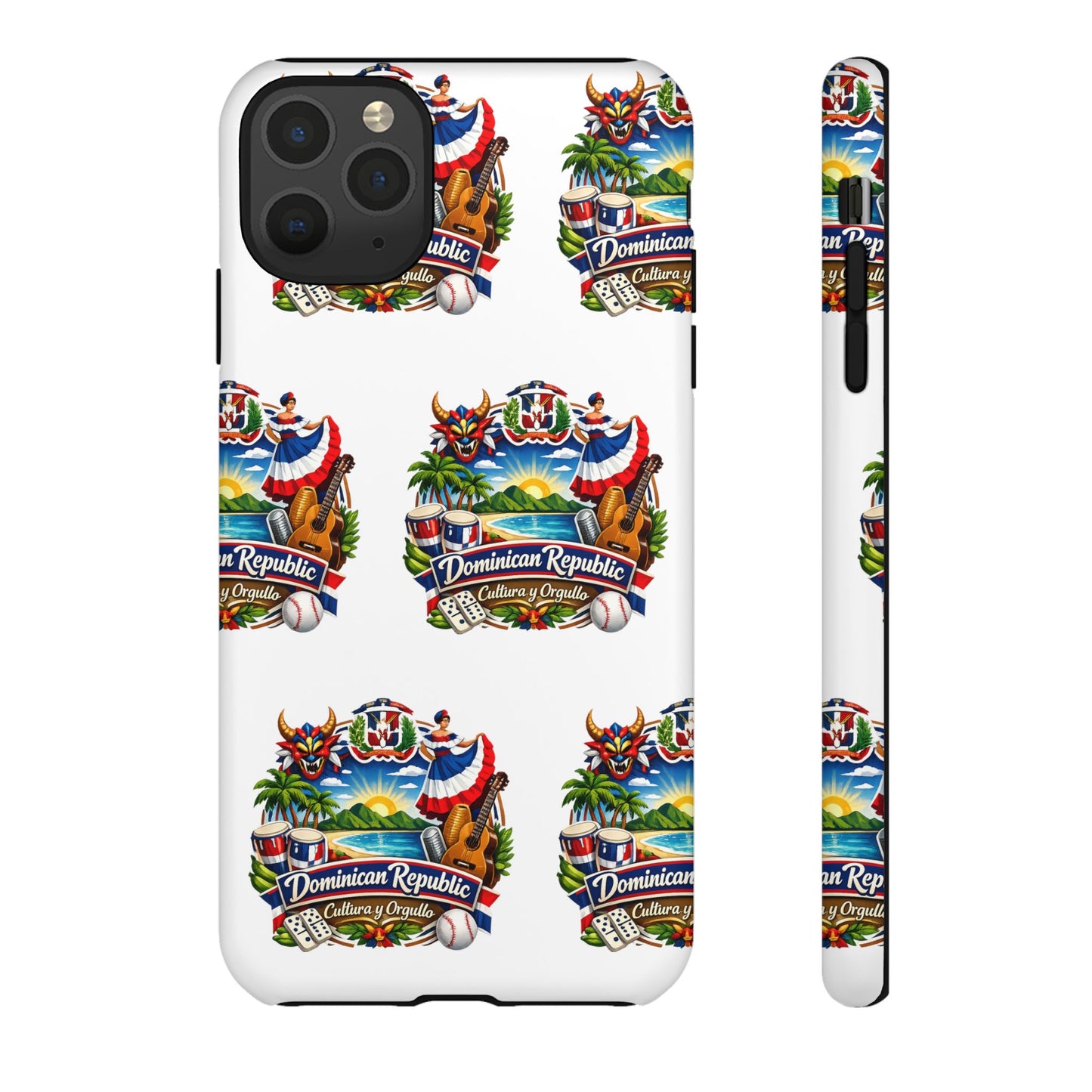 Dominican Republic Tropical Patriot Travel iPhone Cover