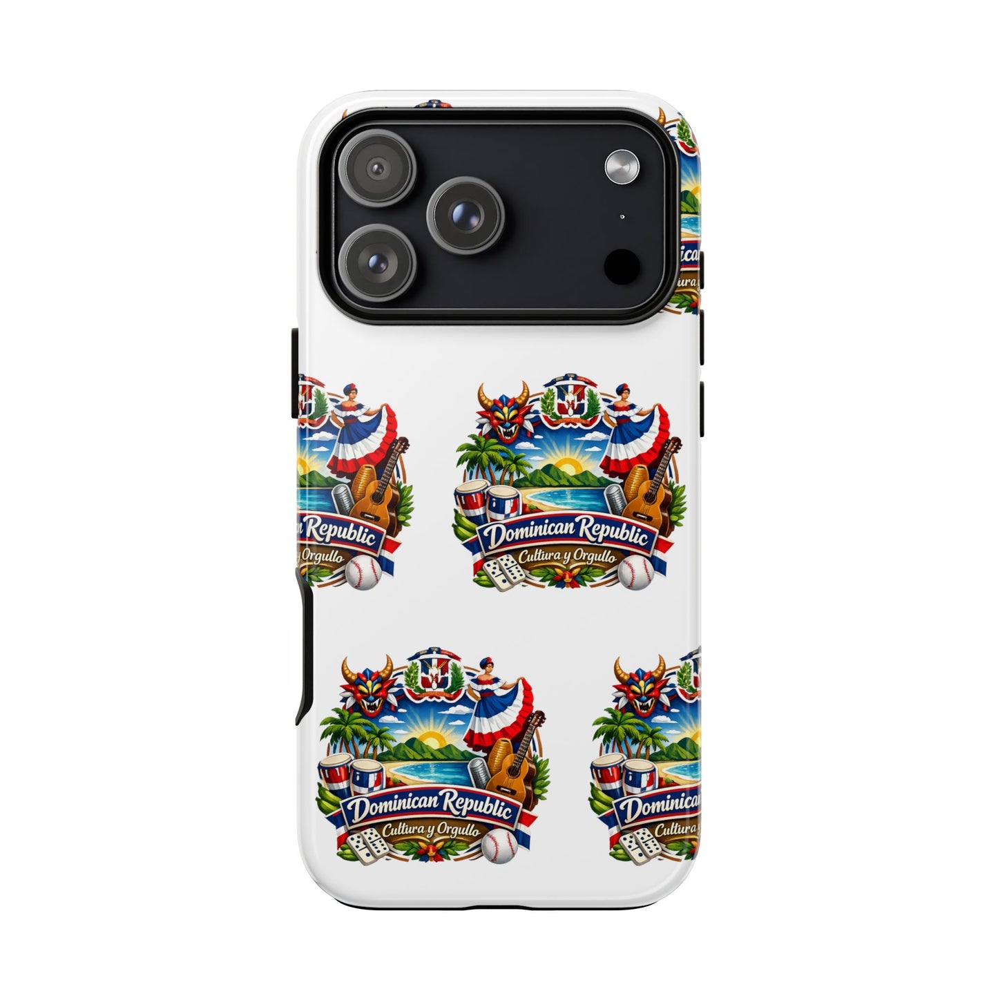 Dominican Republic Tropical Patriot Travel iPhone Cover