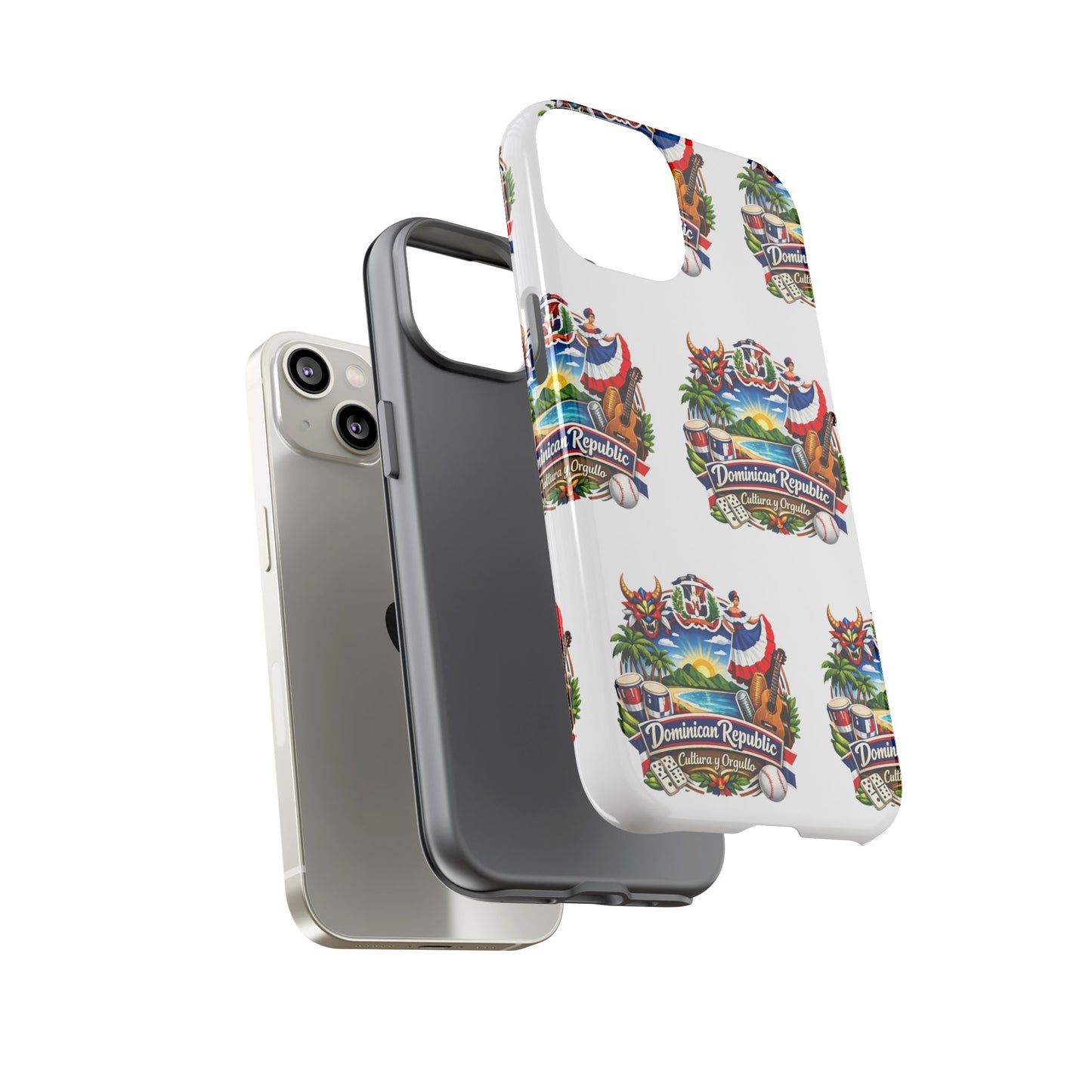 Dominican Republic Tropical Patriot Travel iPhone Cover