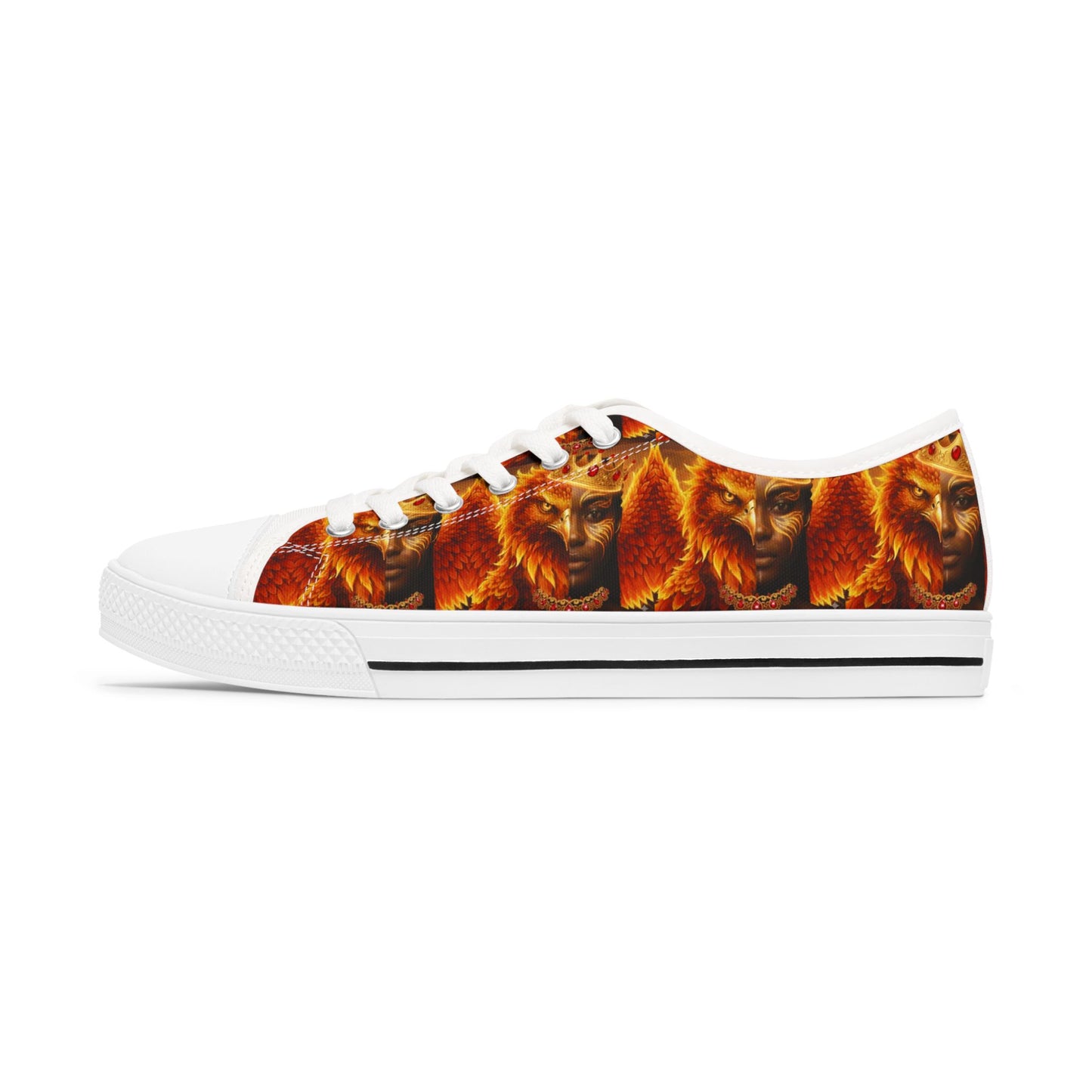 DV Low Top Sneakers Phoenix Queen I Rise Women’s Canvas Shoes
