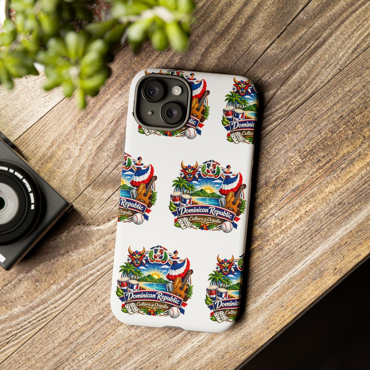 Dominican Republic Tropical Patriot Travel iPhone Cover