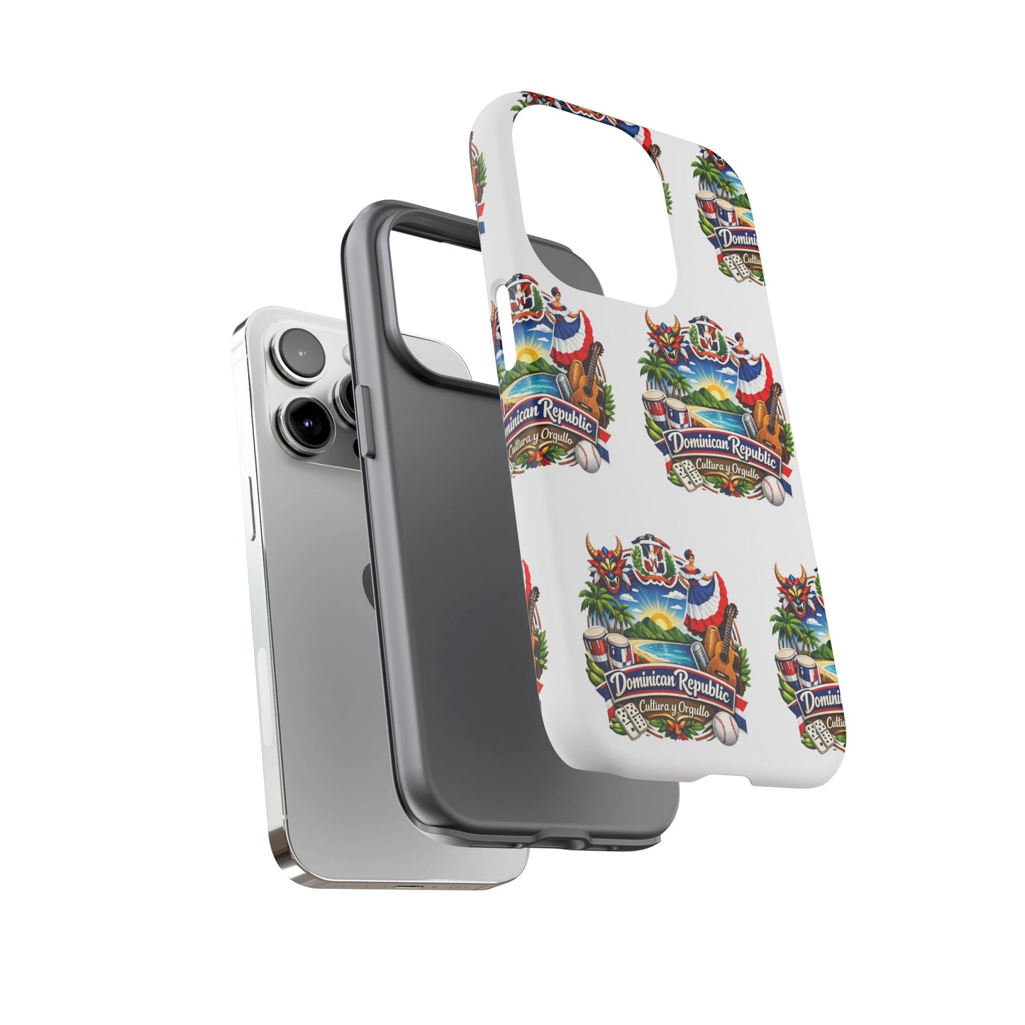 Dominican Republic Tropical Patriot Travel iPhone Cover