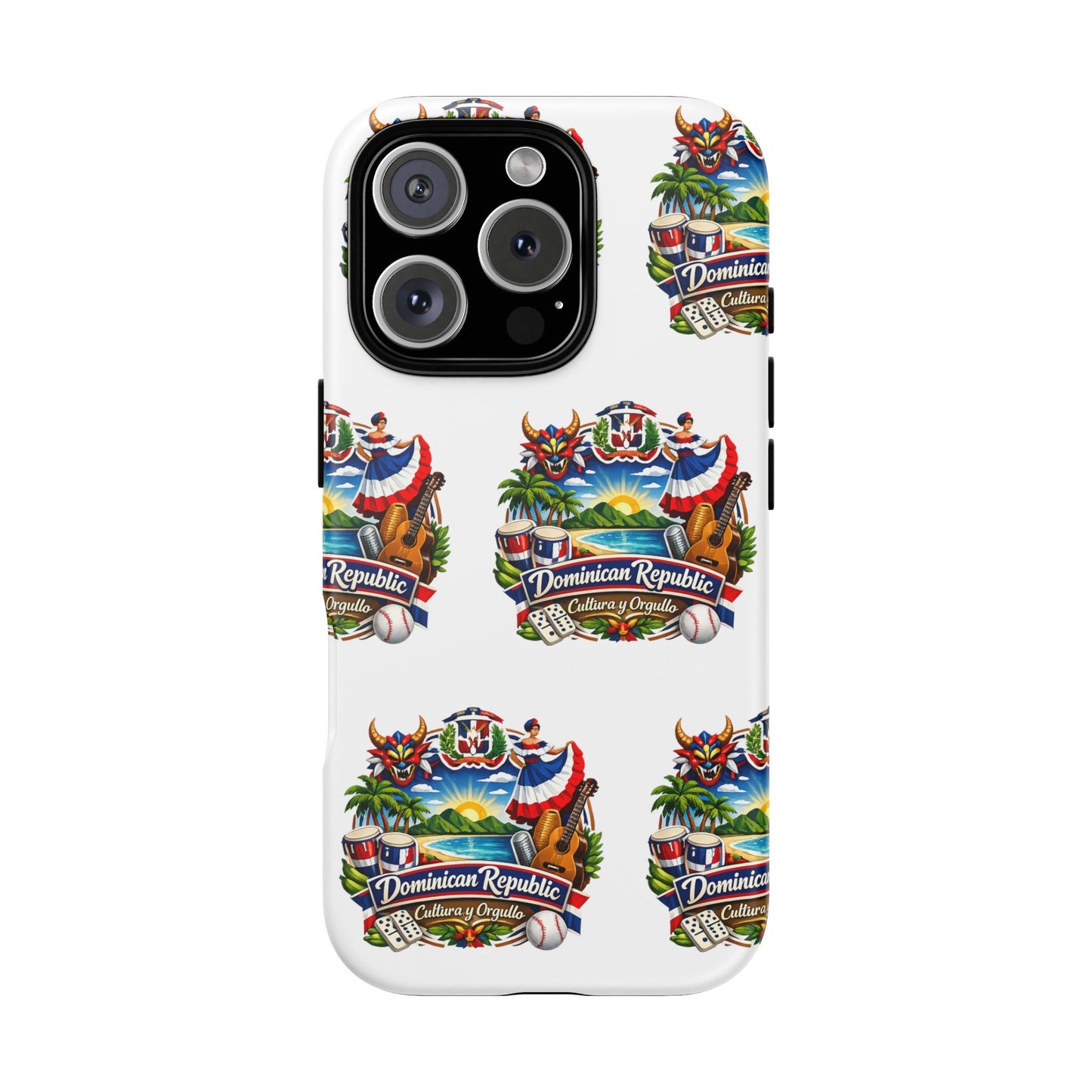 Dominican Republic Tropical Patriot Travel iPhone Cover