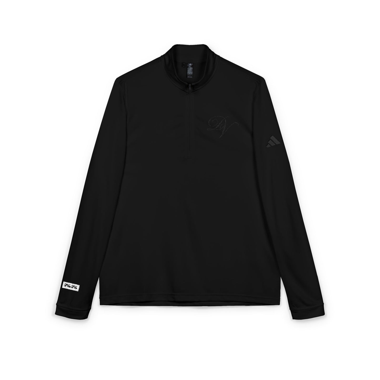 Adidas DVine DVor Embroidered Monogram Quarter-Zip Pullover