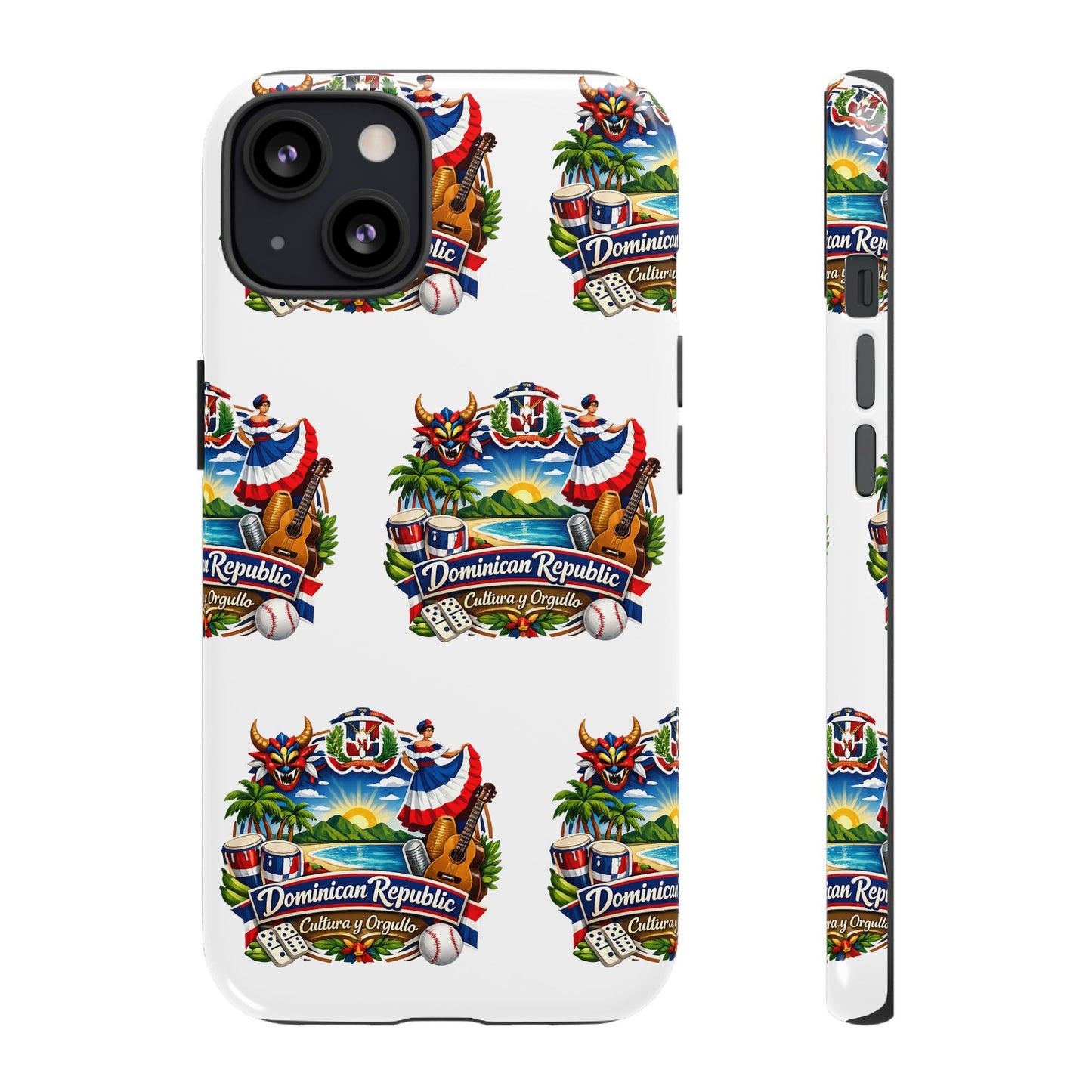 Dominican Republic Tropical Patriot Travel iPhone Cover