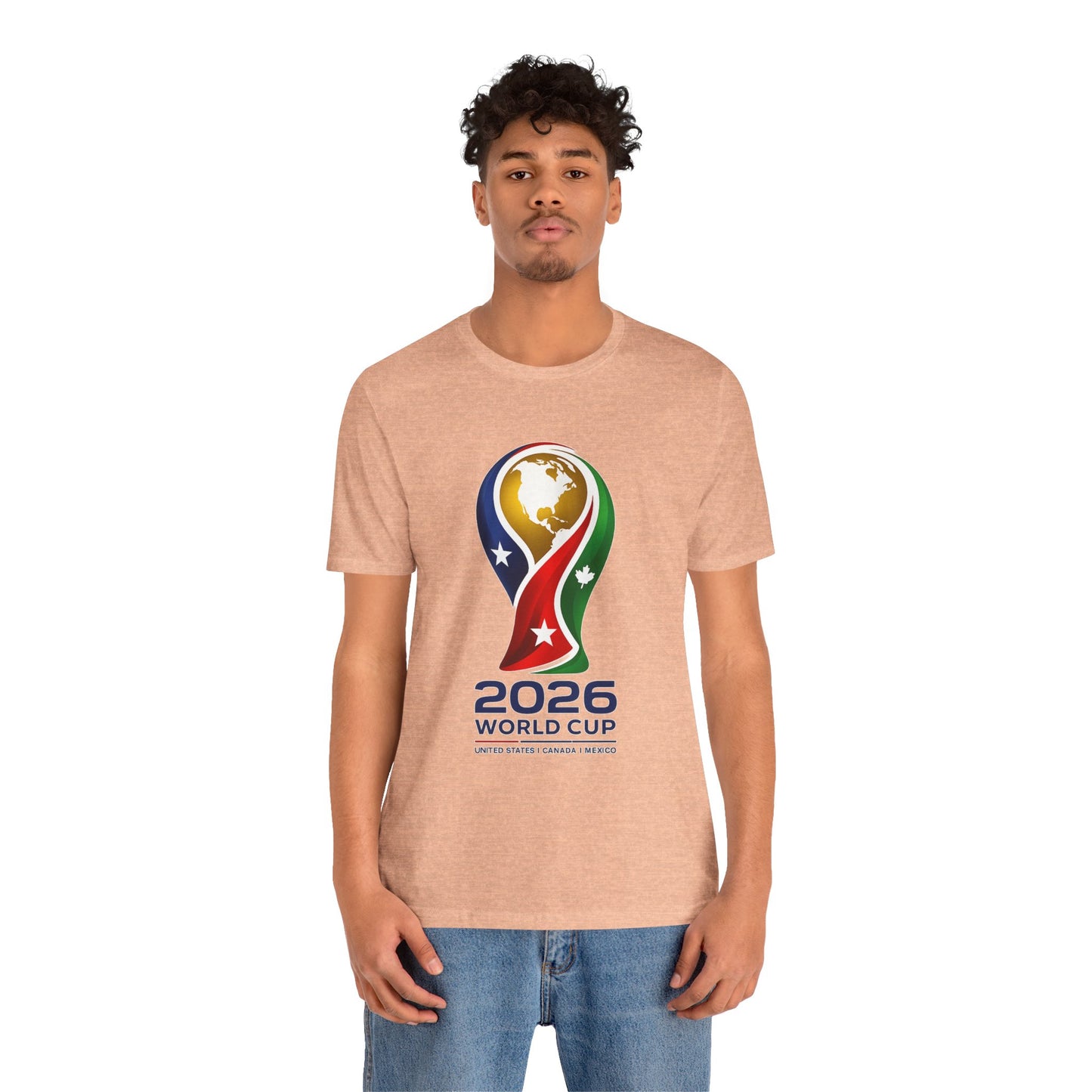 2026 World Cup Logo T‑Shirt – USA / Canada / Mexico Soccer Tee