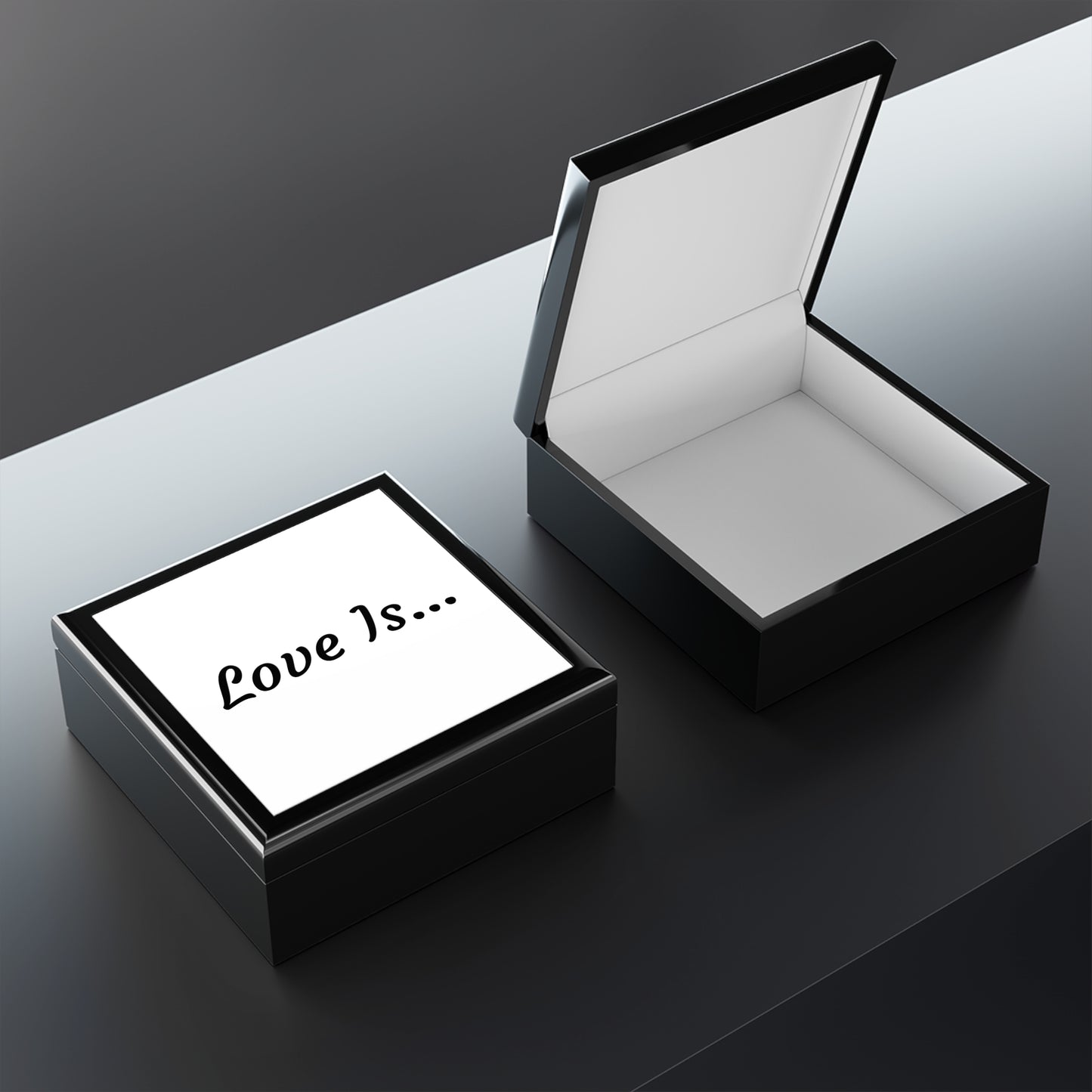 Love Is... Jewelry Box – Romantic Keepsake Gift for Couples