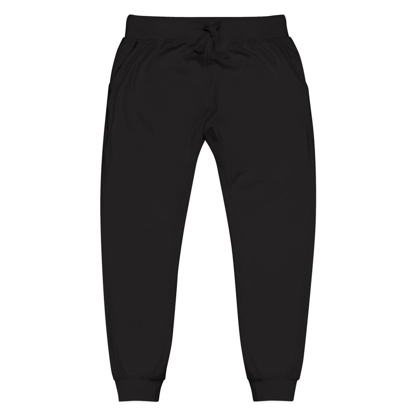 Embroidered Monogram Fleece Sweatpants — Cozy Coral Joggers