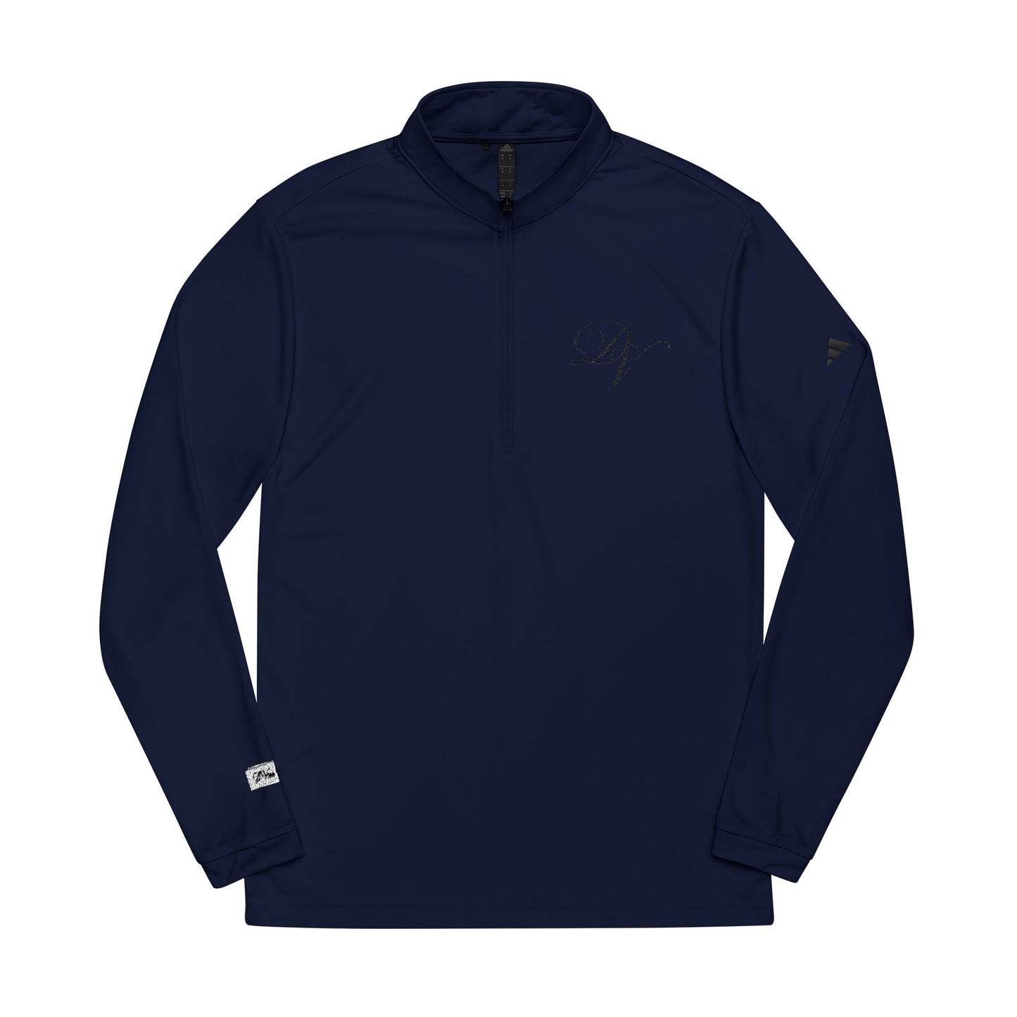 Adidas DVine DVor Embroidered Monogram Quarter-Zip Pullover