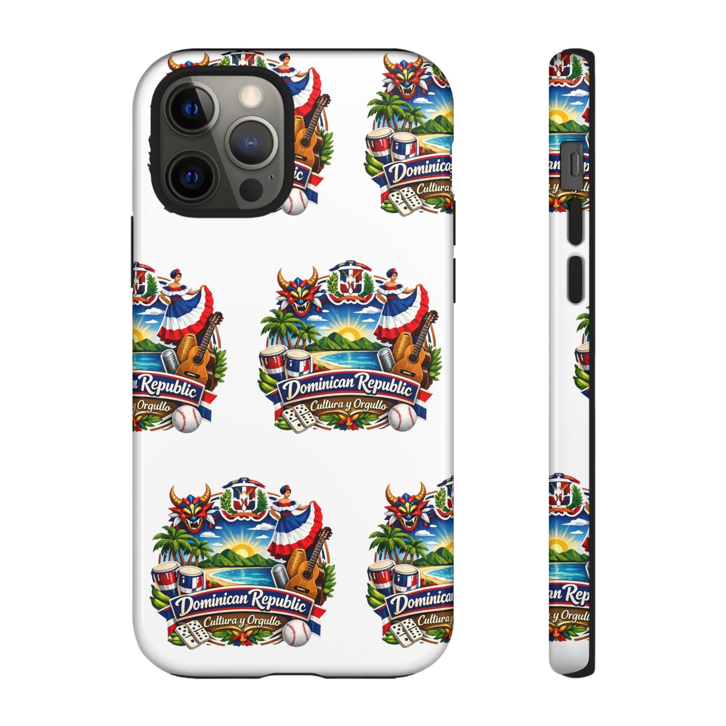 Dominican Republic Tropical Patriot Travel iPhone Cover