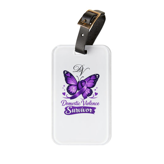 Domestic Violence Survivor Luggage Tag
