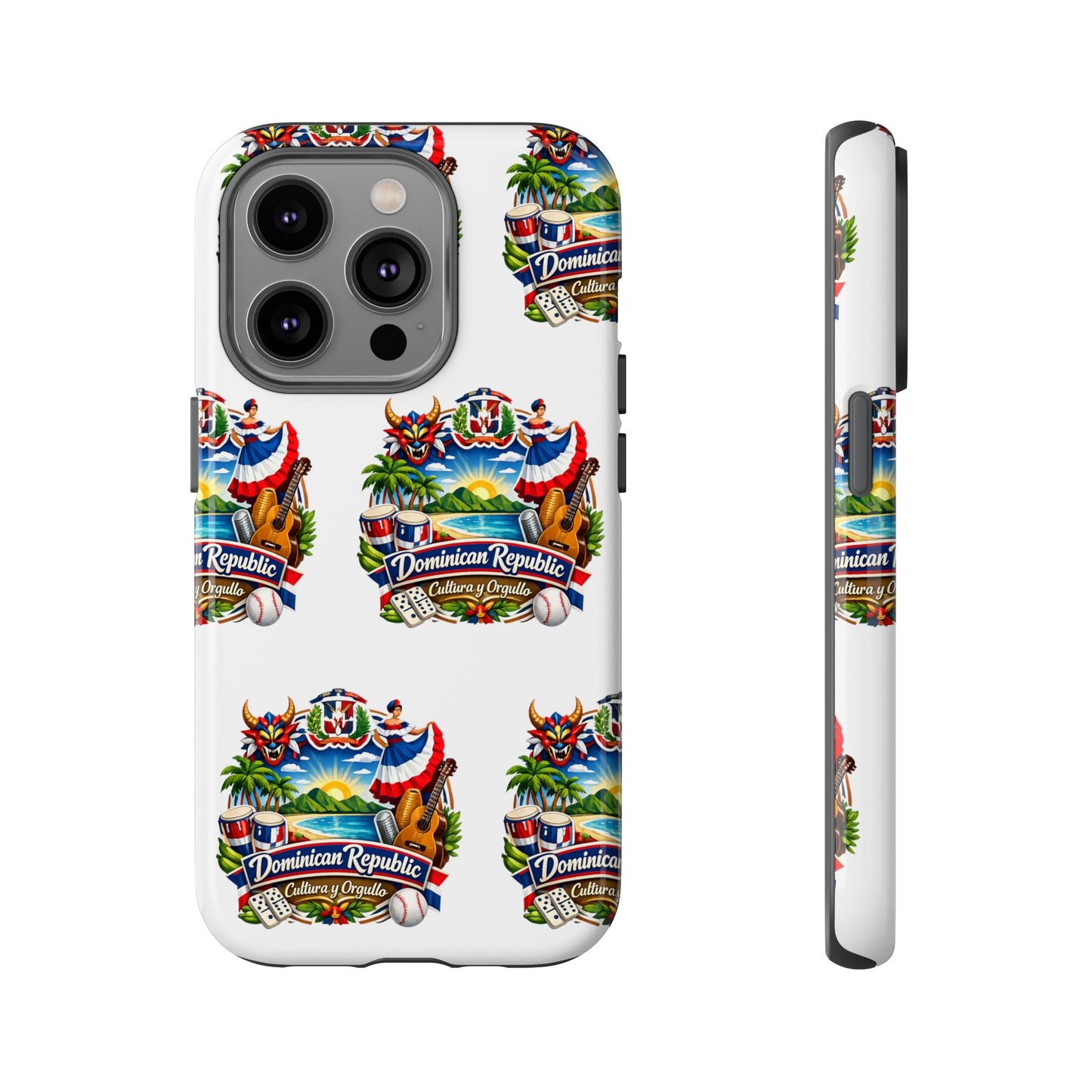 Dominican Republic Tropical Patriot Travel iPhone Cover