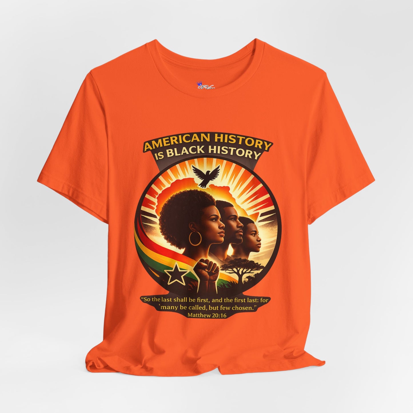 History Tee — "American History Is Black History" Graphic T-Shirt