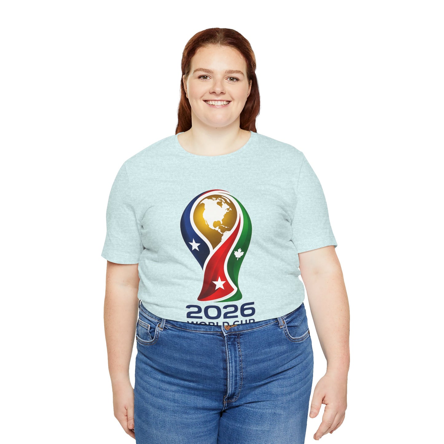 2026 World Cup Logo T‑Shirt – USA / Canada / Mexico Soccer Tee