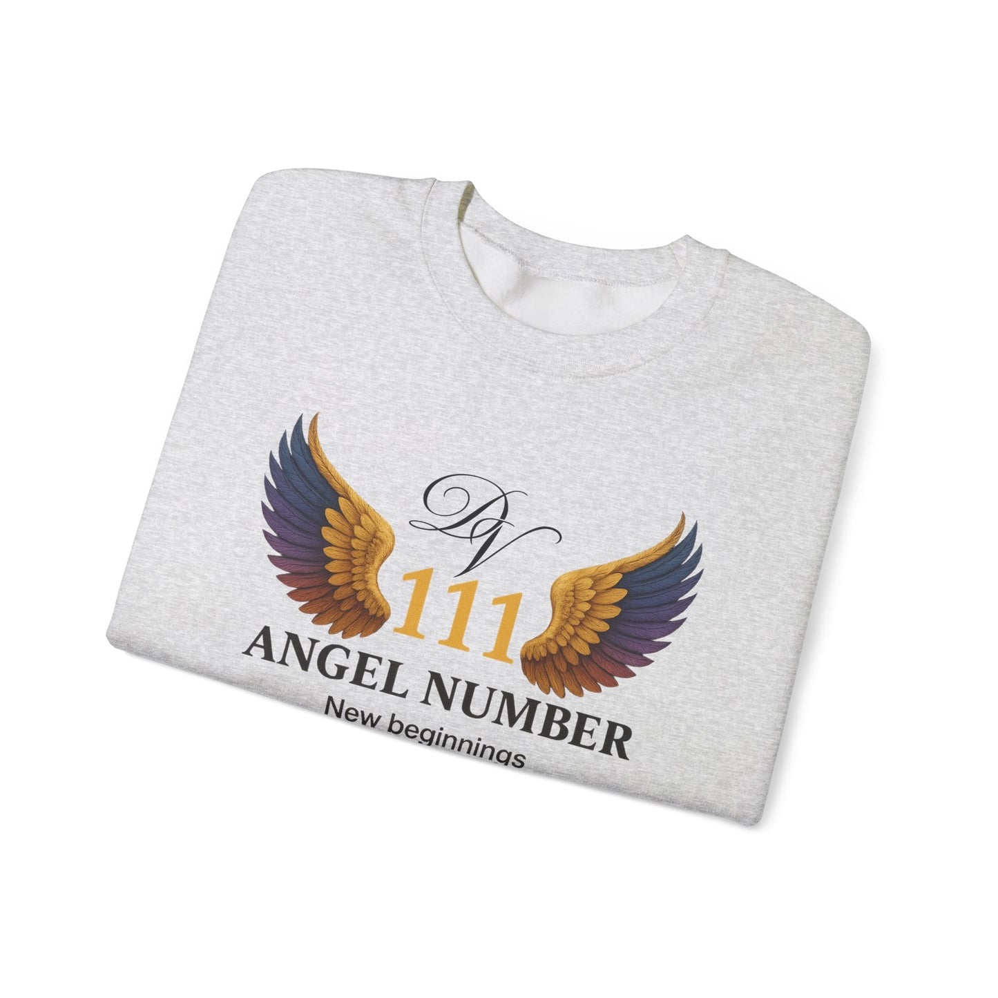 Angel Number 111 Spiritual Awakening Crewneck Manifestation & Alignment