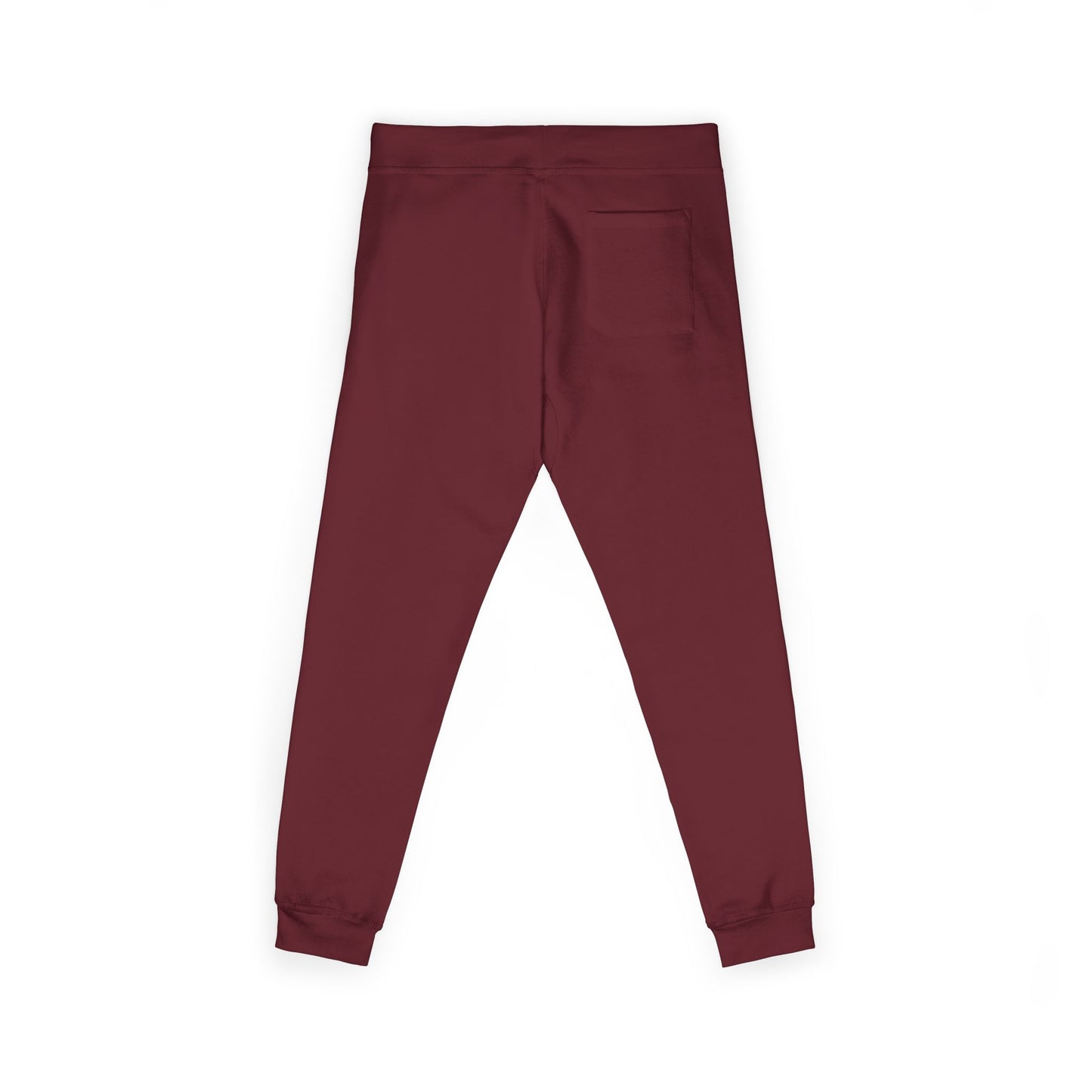 Embroidered Monogram Fleece Sweatpants — Cozy Coral Joggers