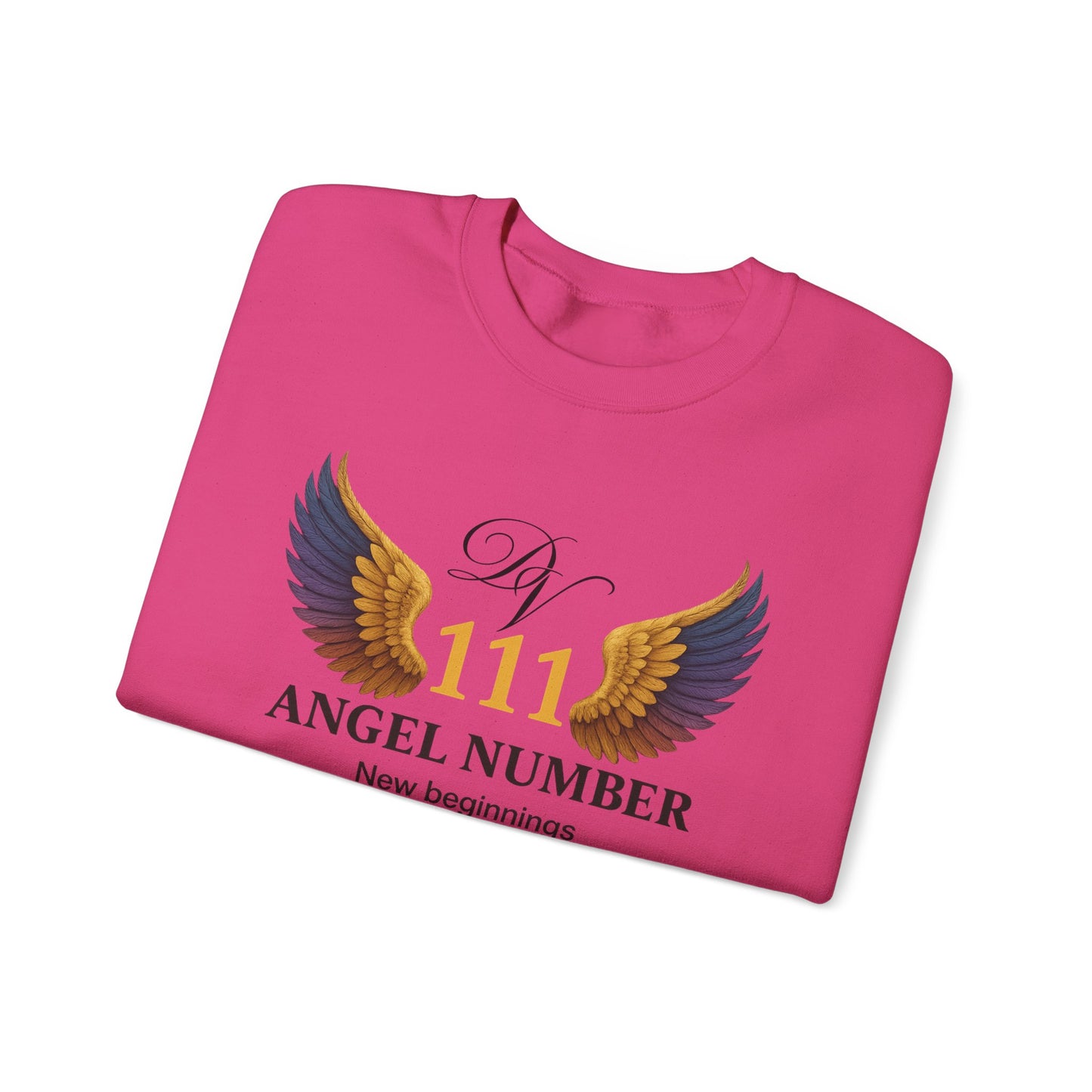 Angel Number 111 Spiritual Awakening Crewneck Manifestation & Alignment