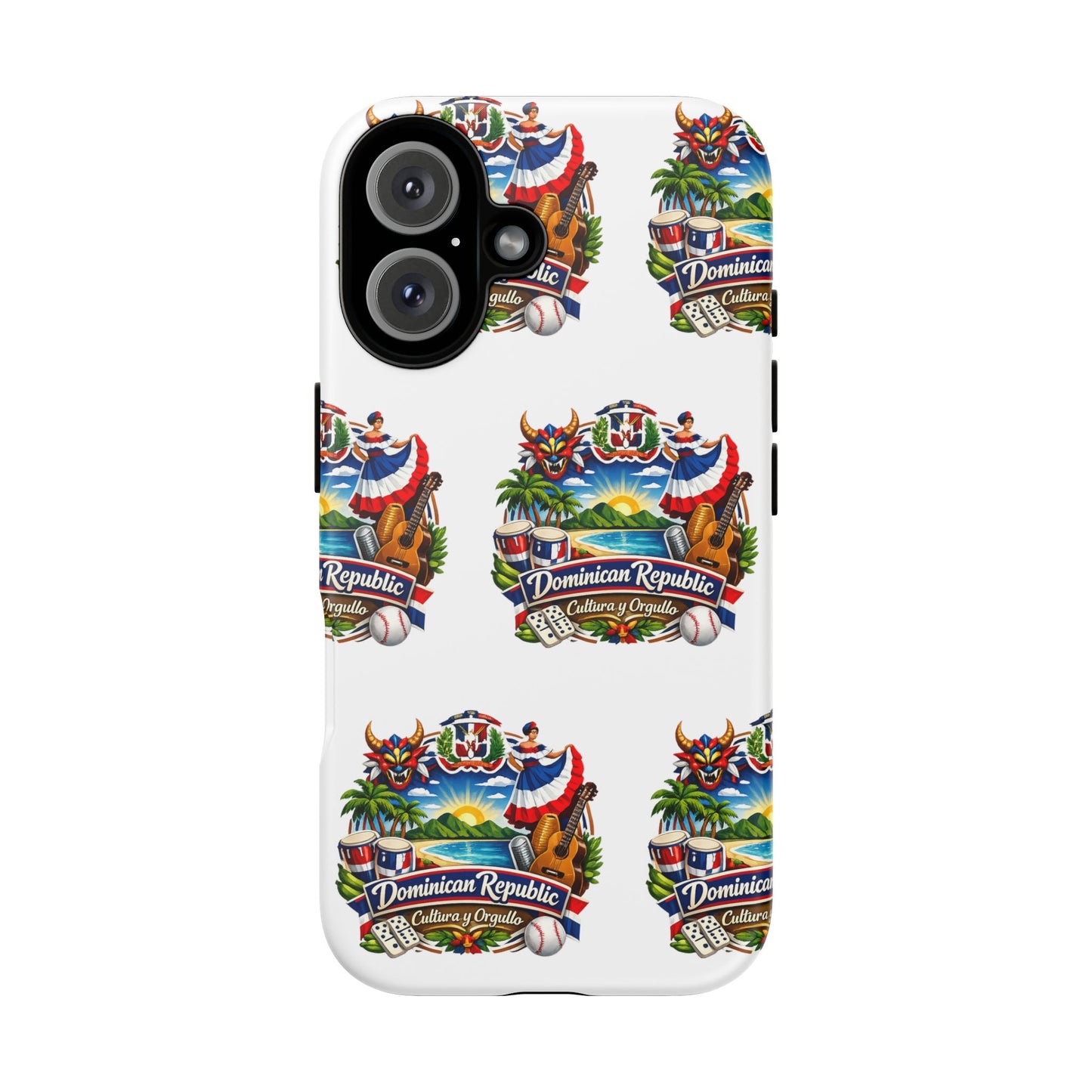 Dominican Republic Tropical Patriot Travel iPhone Cover