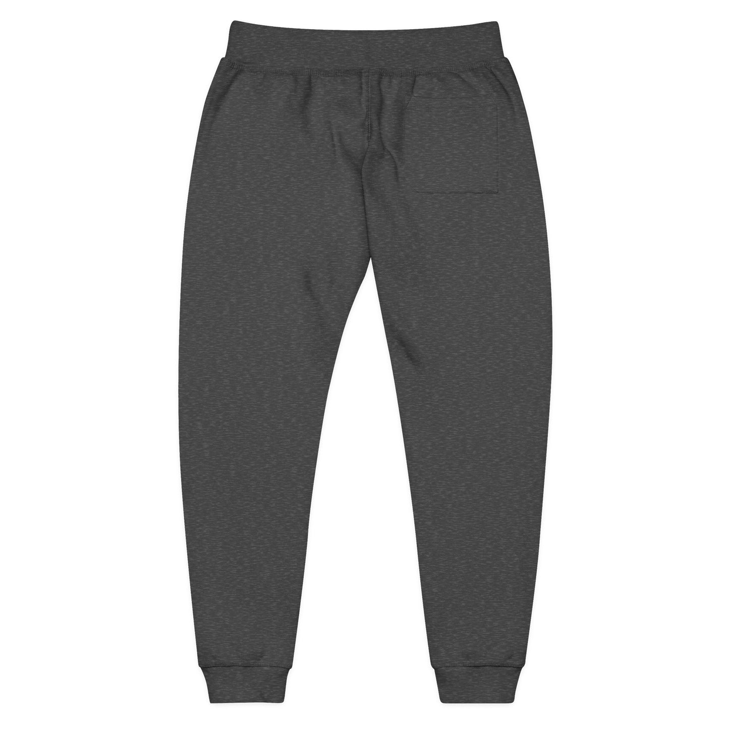 Embroidered Monogram Fleece Sweatpants — Cozy Coral Joggers