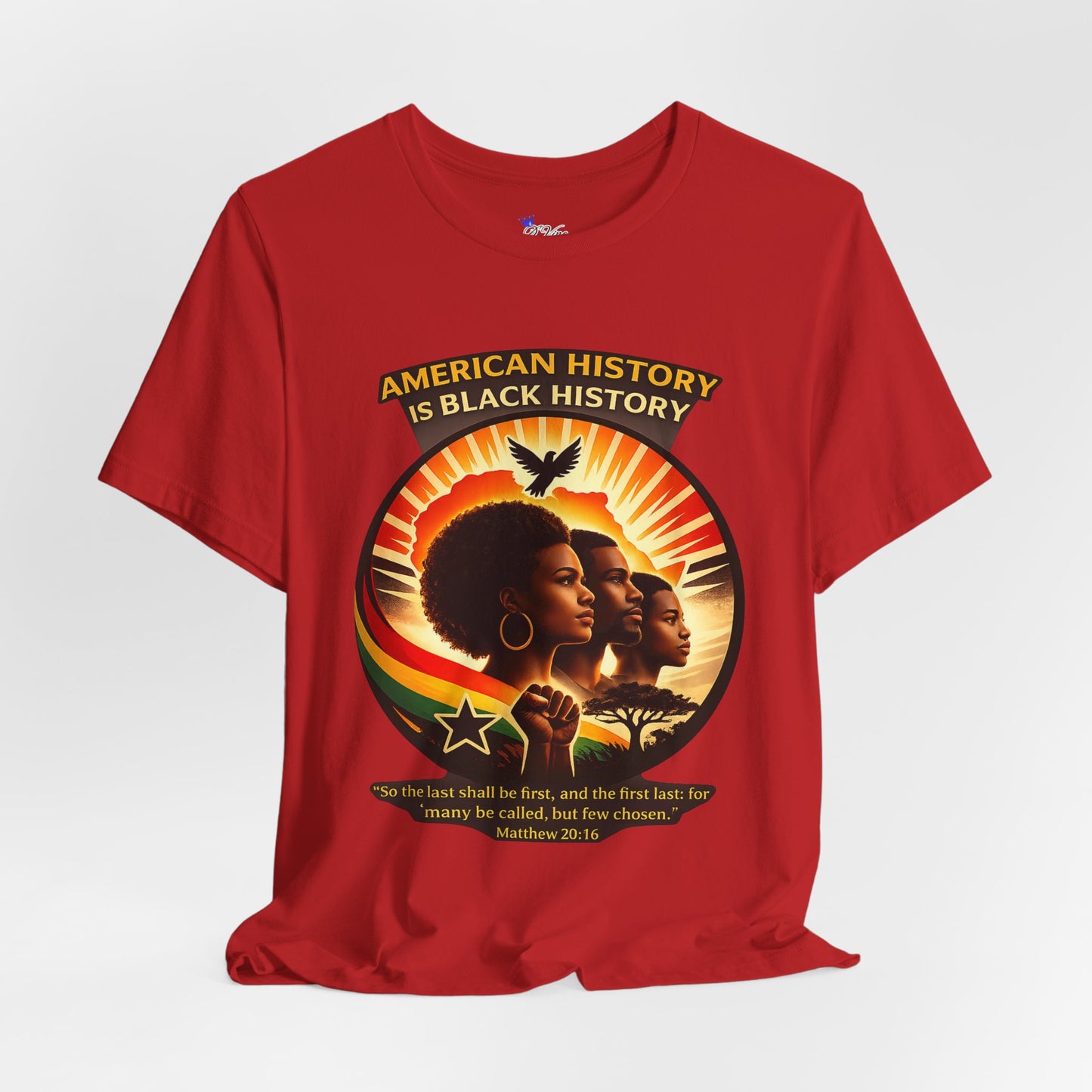 History Tee — "American History Is Black History" Graphic T-Shirt
