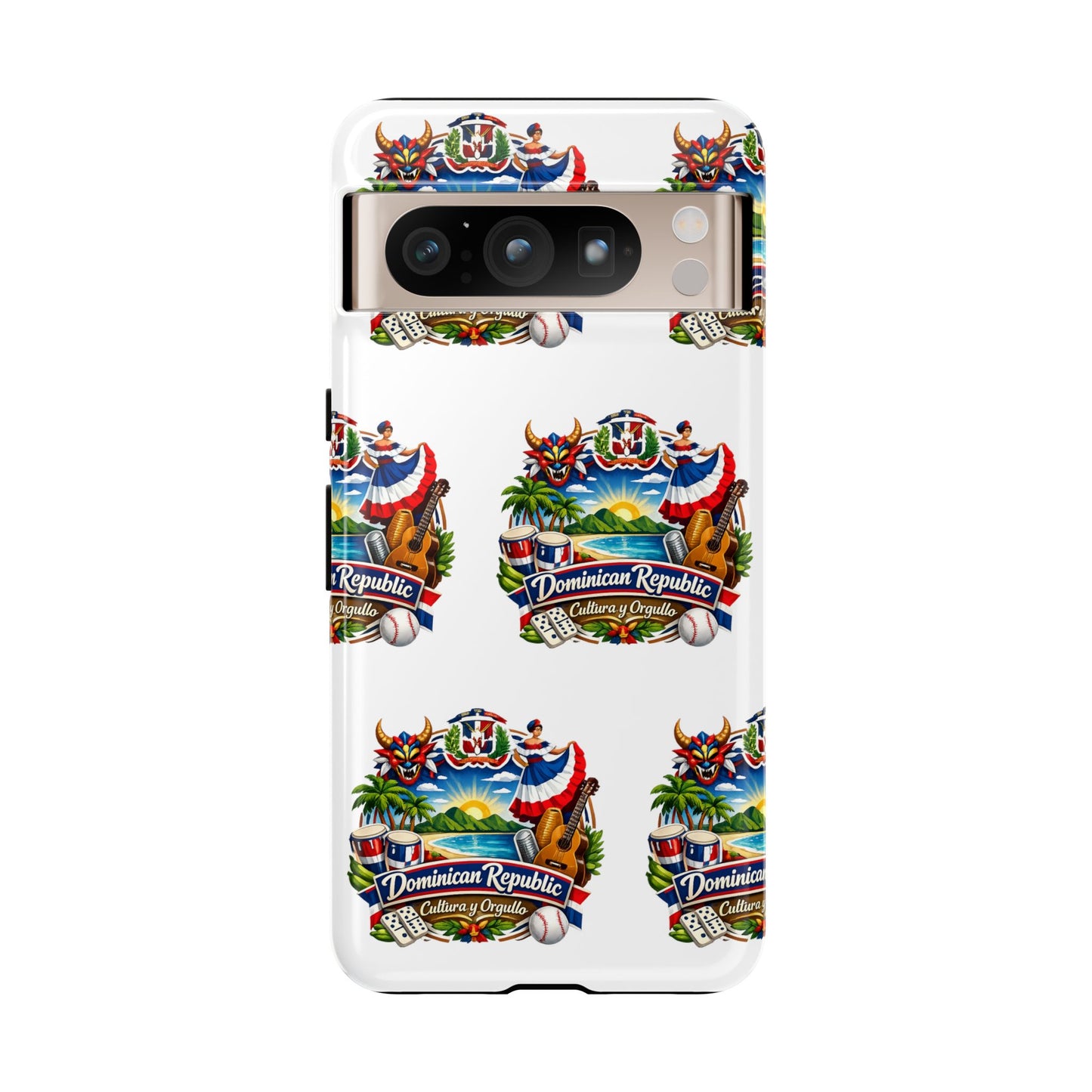Dominican Republic Tropical Patriot Travel iPhone Cover