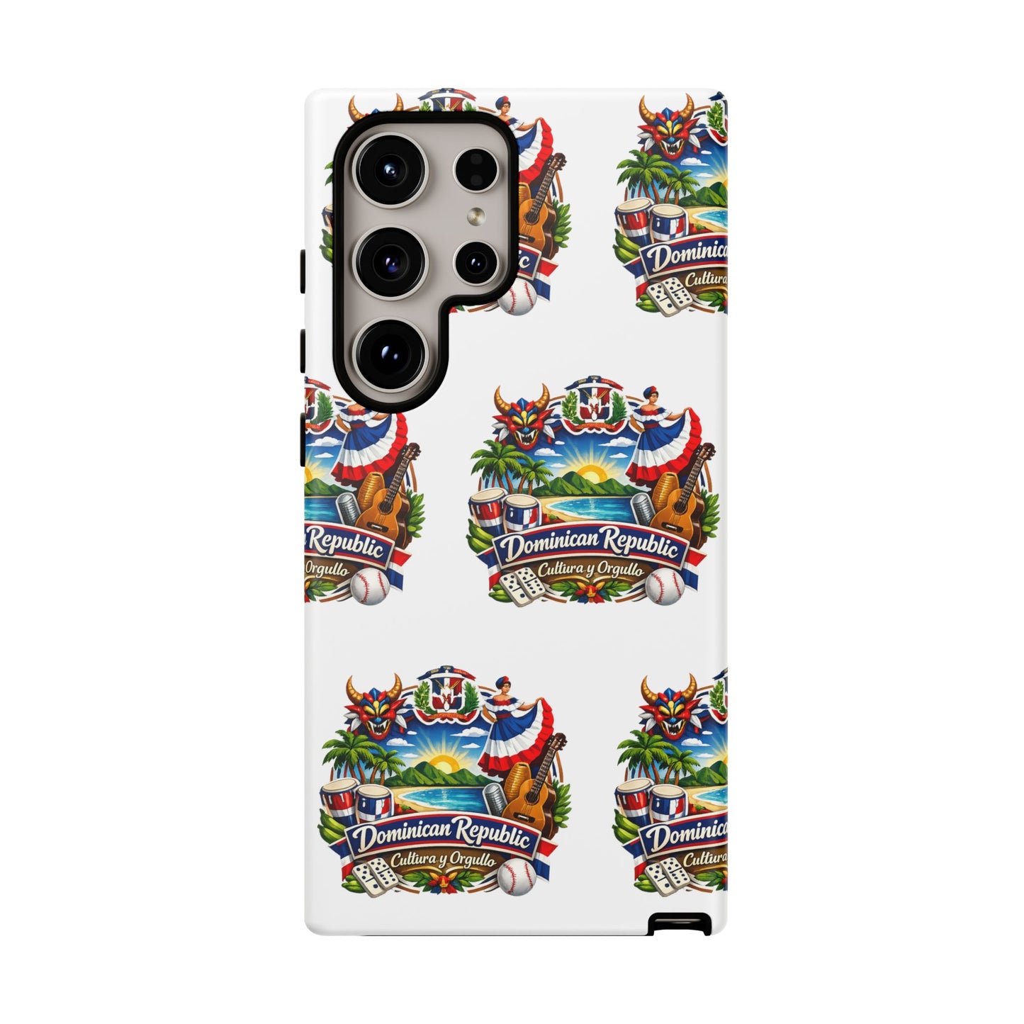 Dominican Republic Tropical Patriot Travel iPhone Cover