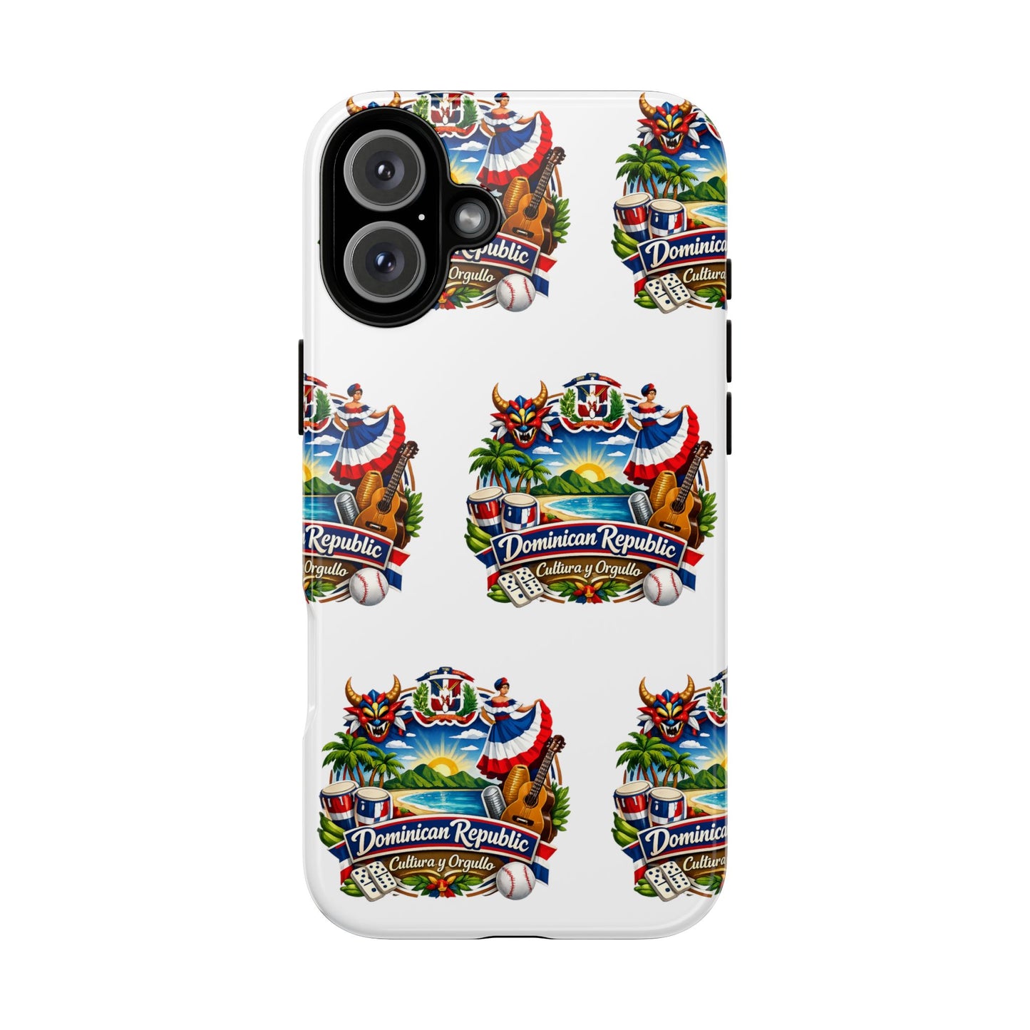 Dominican Republic Tropical Patriot Travel iPhone Cover