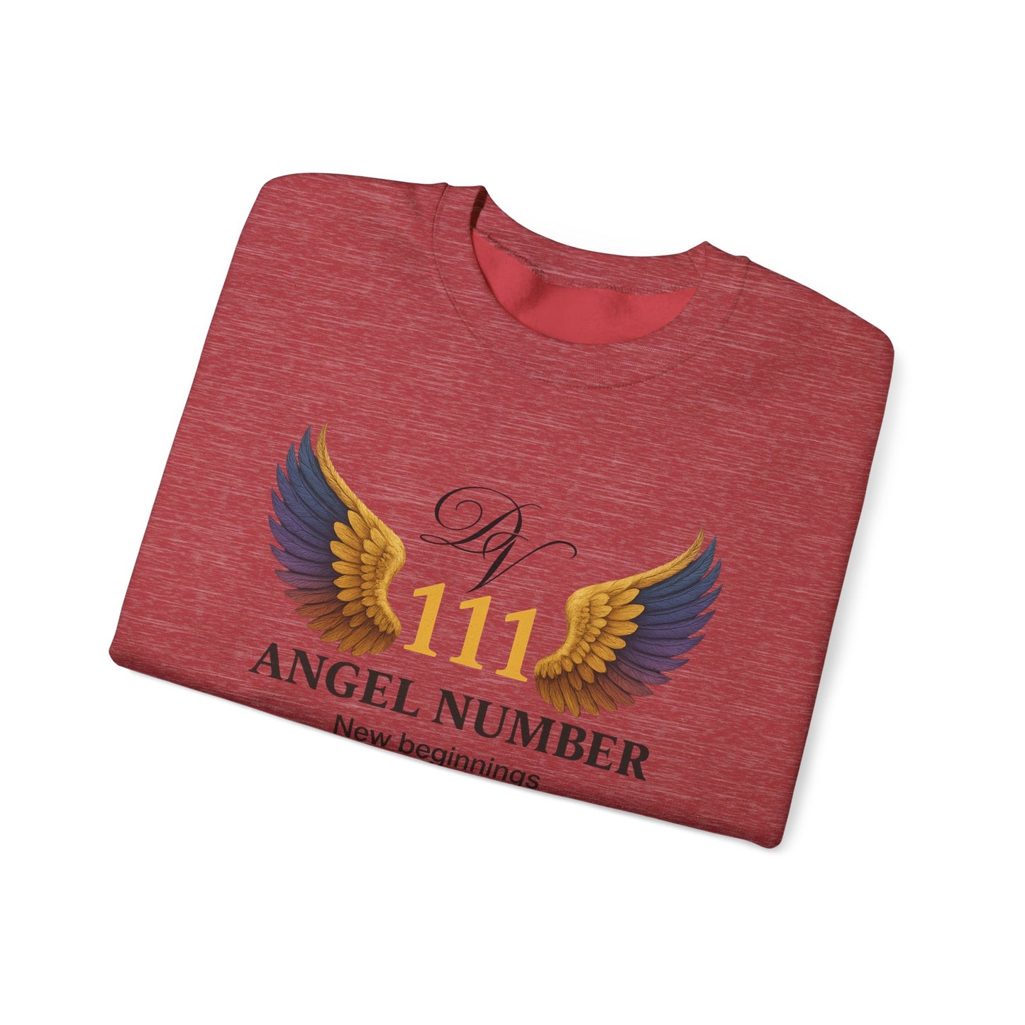Angel Number 111 Spiritual Awakening Crewneck Manifestation & Alignment