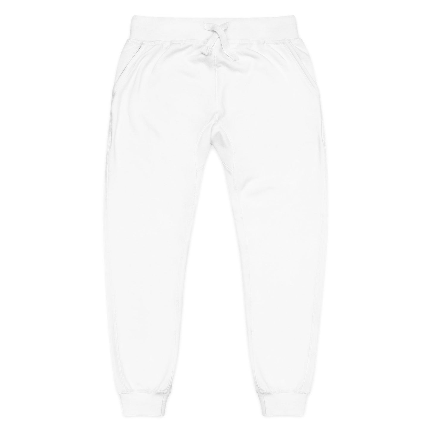 Embroidered Monogram Fleece Sweatpants — Cozy Coral Joggers