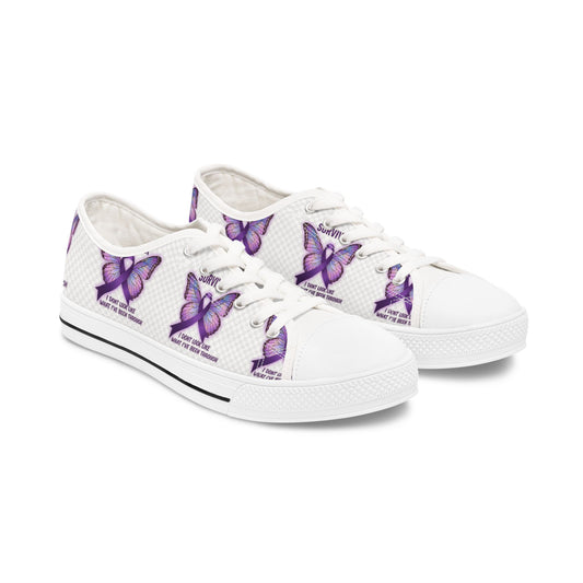 Domestic Violence Awareness Survivor Sneakers I Dont Look Like What Ive Been Through